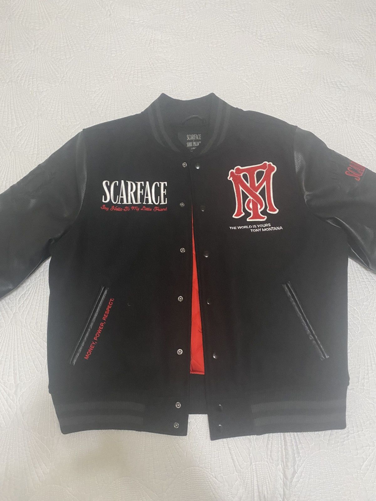 Shoe Palace Exclusive Scarface x Shoe Palace leather jacket Size US L / EU 52-54 / 3 - 2 Thumbnail