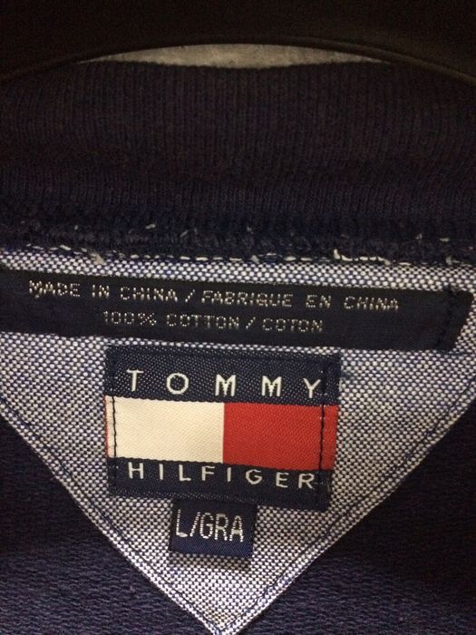Tommy Hilfiger Tommy Hilfiger Big Logo Sweatshirt Size US XL / EU 56 / 4 - 4 Thumbnail