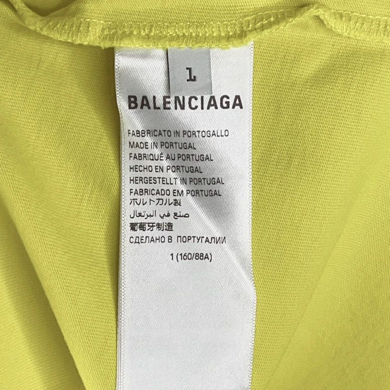 Balenciaga Balenciaga Letter printed T-shirt with round neck and shor Size US S / EU 44-46 / 1 - 5 Thumbnail