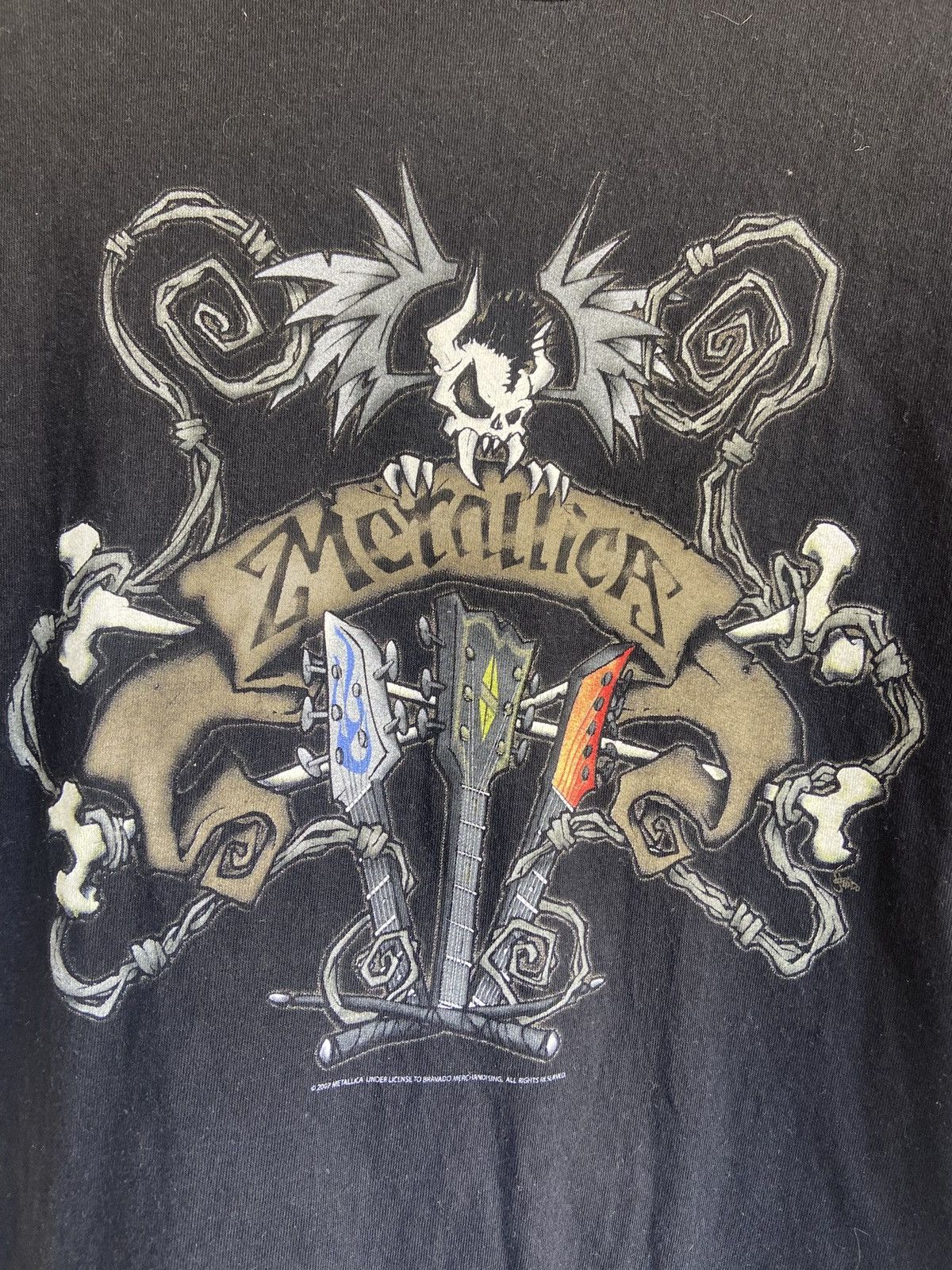 Band Tees × Metallica × Vintage Vintage Y2K Metallica Tshirt Size US L / EU 52-54 / 3 - 2 Thumbnail