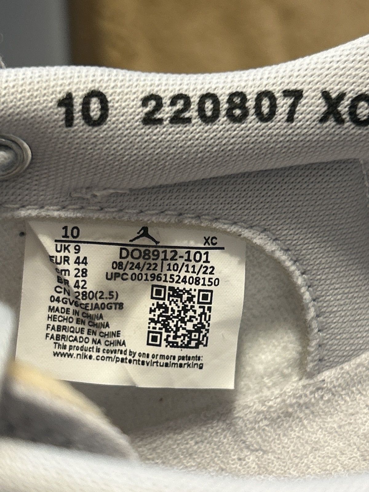 Jordan Brand × Nike Jordan 1 Low’s Size US 10 / EU 43 - 6 Thumbnail