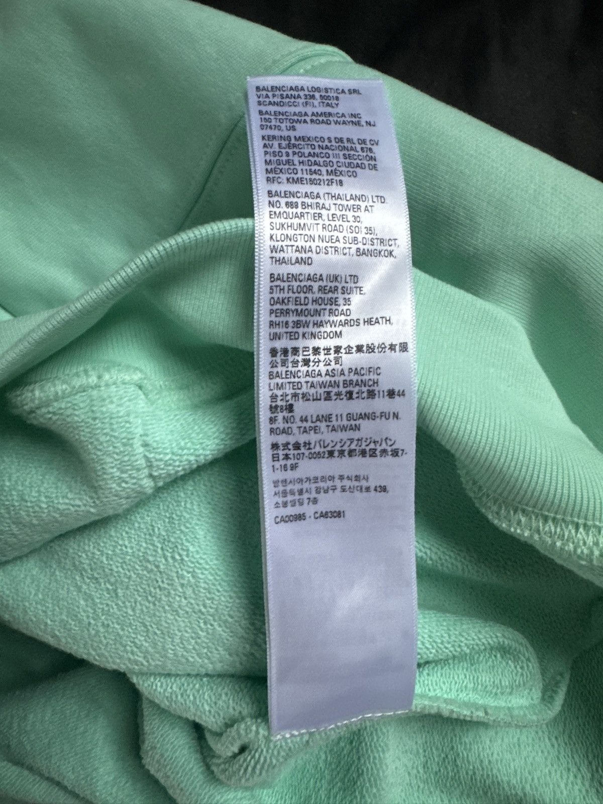 Balenciaga Balenciaga hoodie with embroidered logos Size US XS / EU 42 / 0 - 7 Thumbnail
