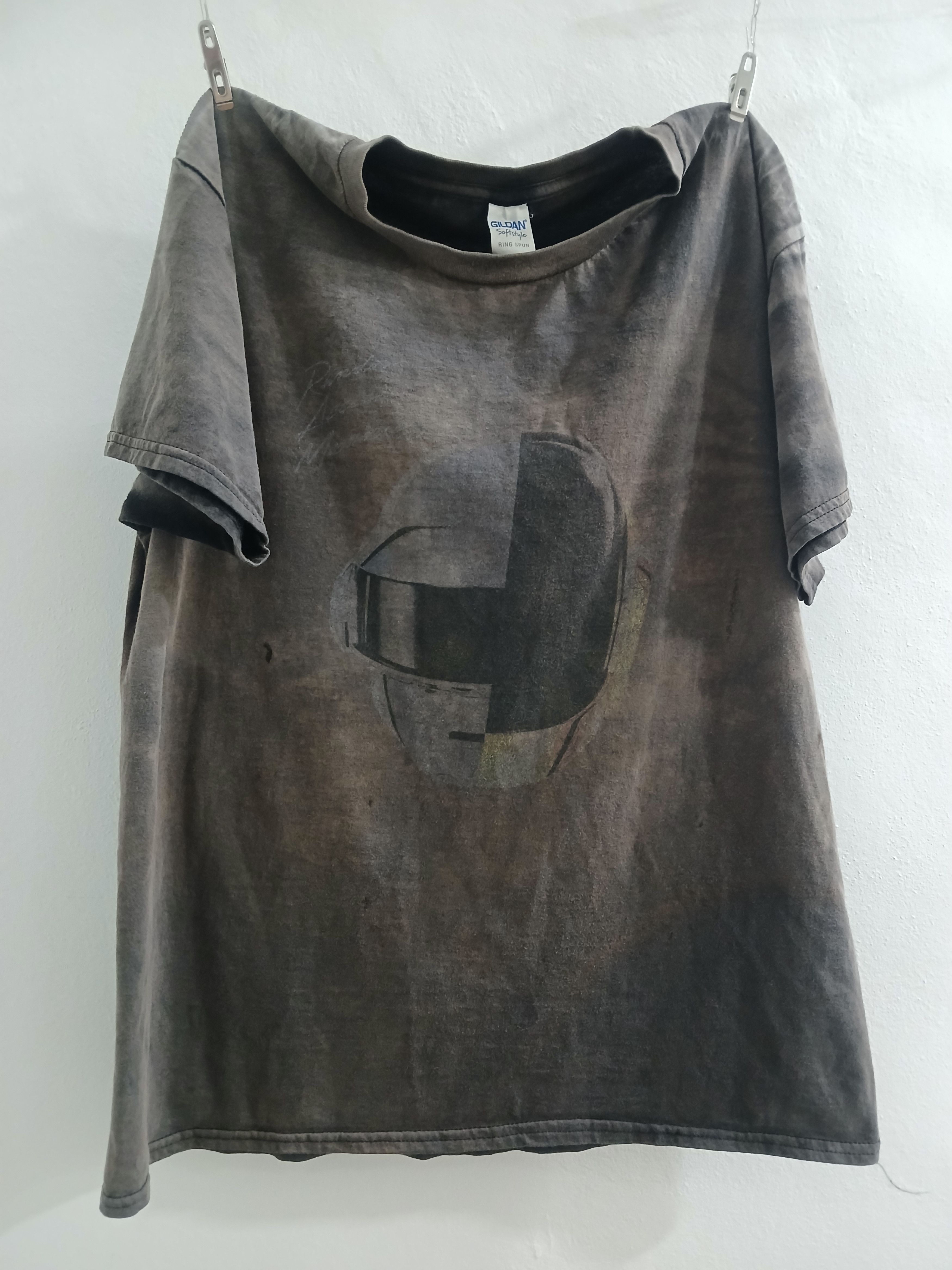 Band Tees DAFTPUNK Techno Band New Tee 2015s+ (Sun Faded) Size US L / EU 52-54 / 3 - 2 Thumbnail