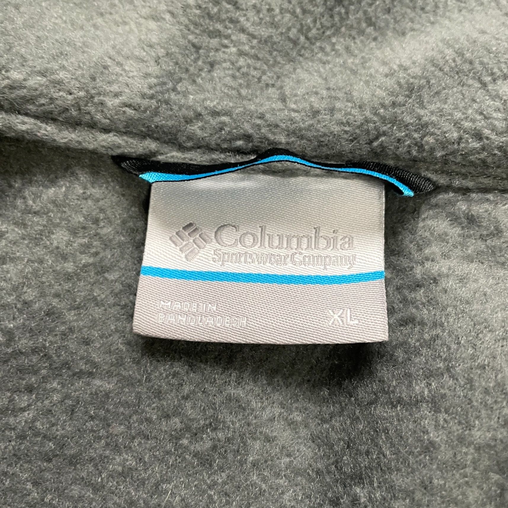 Vintage VINTAGE Columbia Fleece Vest Mens XL Gray Blue Full Zip High Neck Pockets Outdoor Hiking Size US XL / EU 56 / 4 - 4 Thumbnail