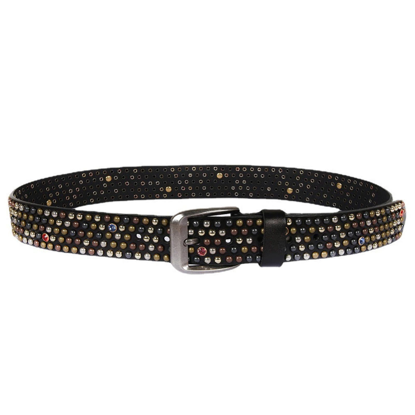 Other Strawberry Diamond Cowhide Leather Belt Size ONE SIZE - 2 Thumbnail