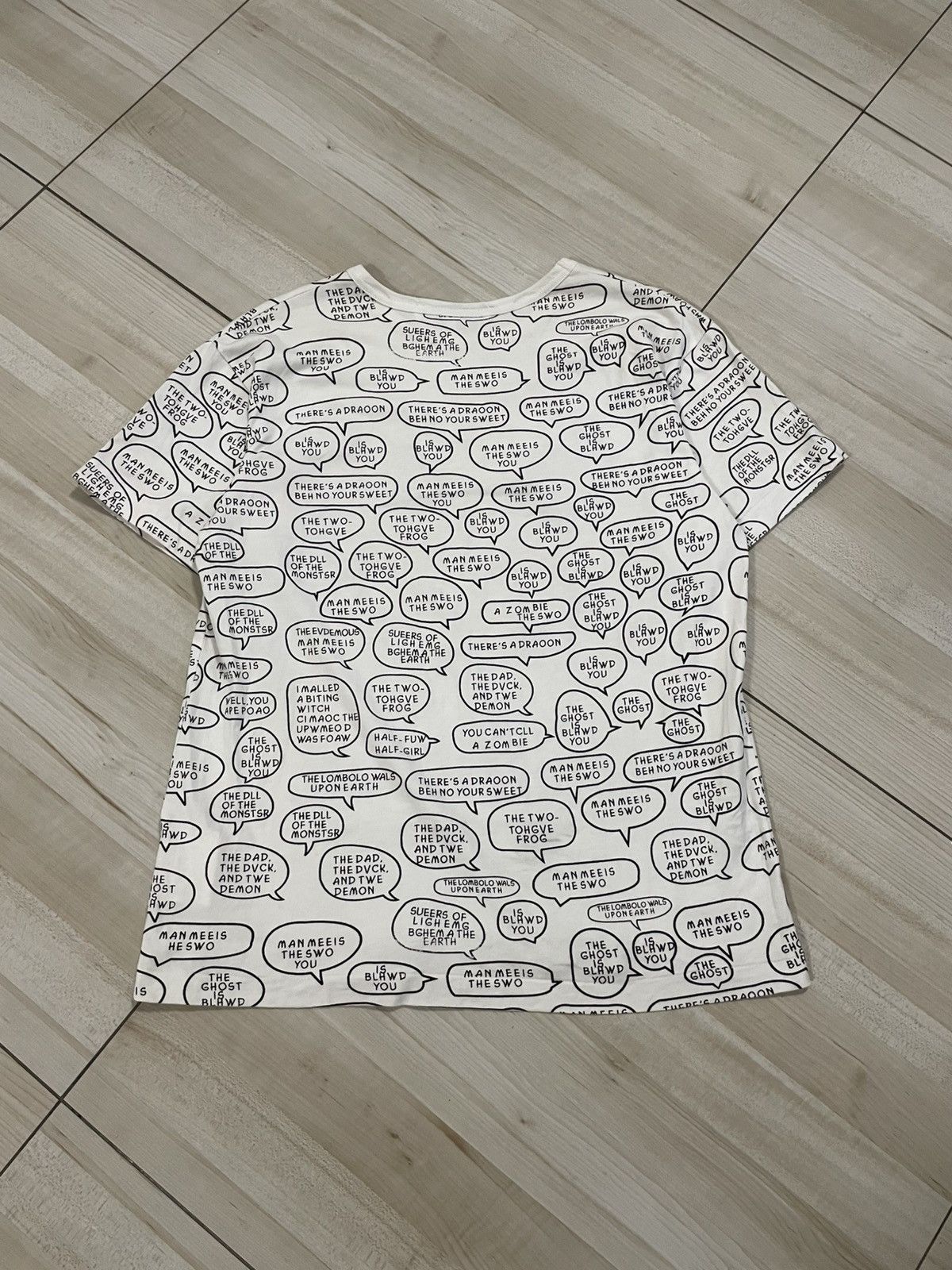 CDG by Comme des Garcons PLAY Comme des Garcons CDG Monogram Graphic Matt Groening Size US XL / EU 56 / 4 - 3 Thumbnail