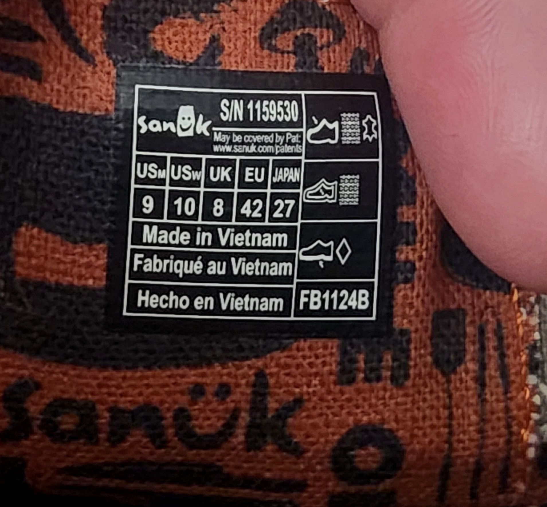 Sanuk Sanuk X Traeger Limited Edition Collab Unisex Camo M 9 W 10 Size US 9 / EU 42 - 8 Thumbnail