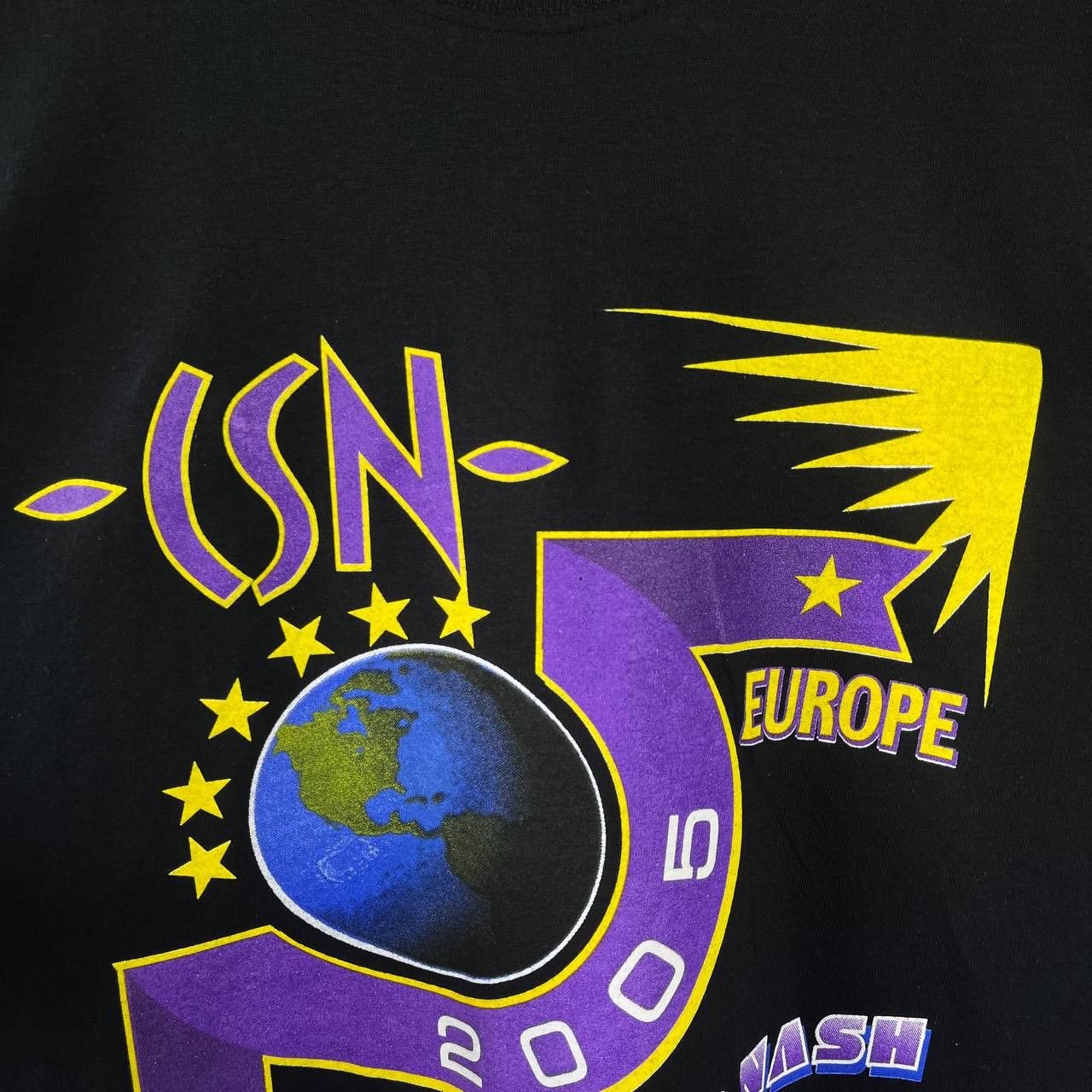 Vintage CSN Crosby, Stills & Nash 2005 Folk Rock Europe Tour Tshirt Size US XL / EU 56 / 4 - 3 Thumbnail