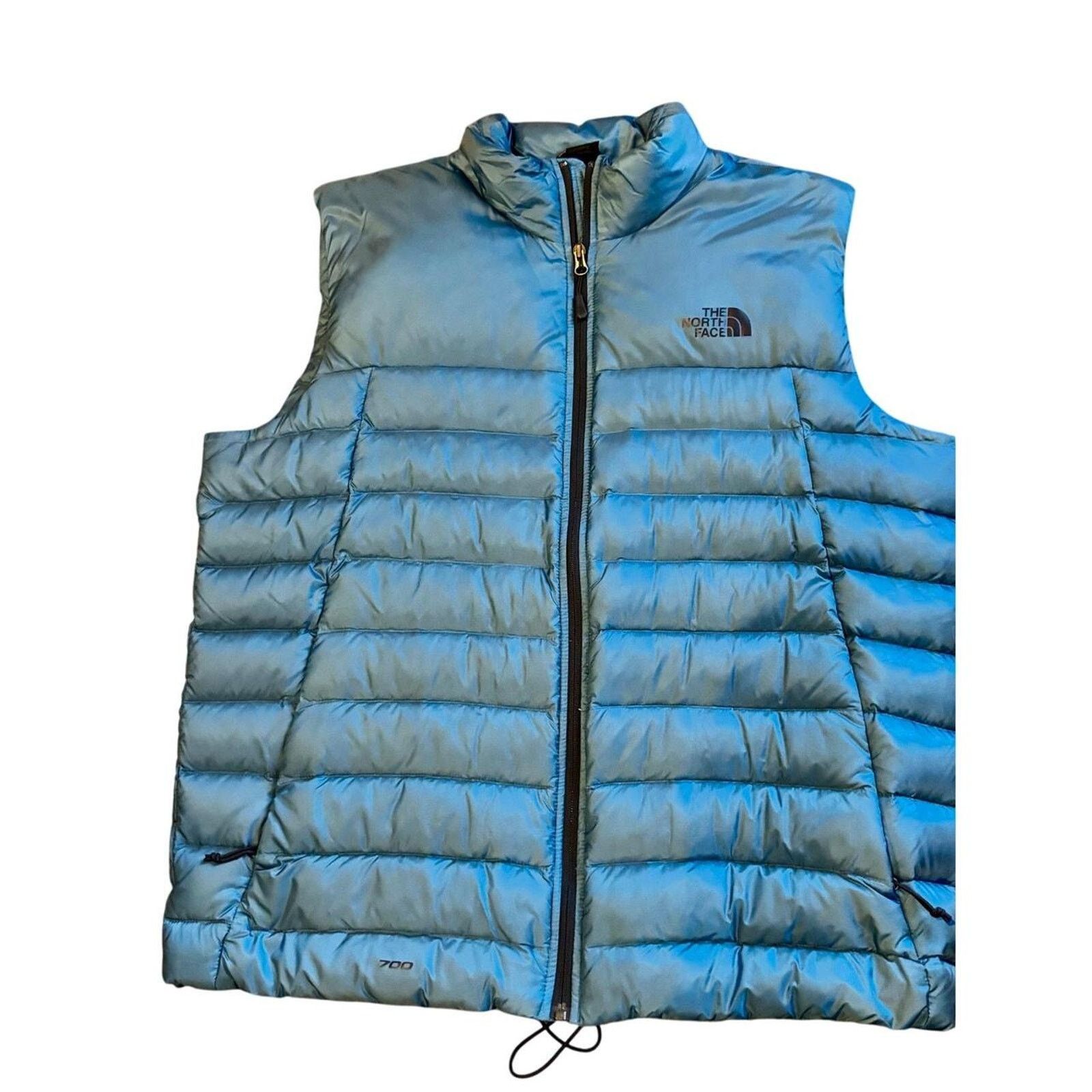 The North Face North Face Puffer Vest Blue XL 700 Fill Goose Size US XL / EU 56 / 4 - 1 Thumbnail