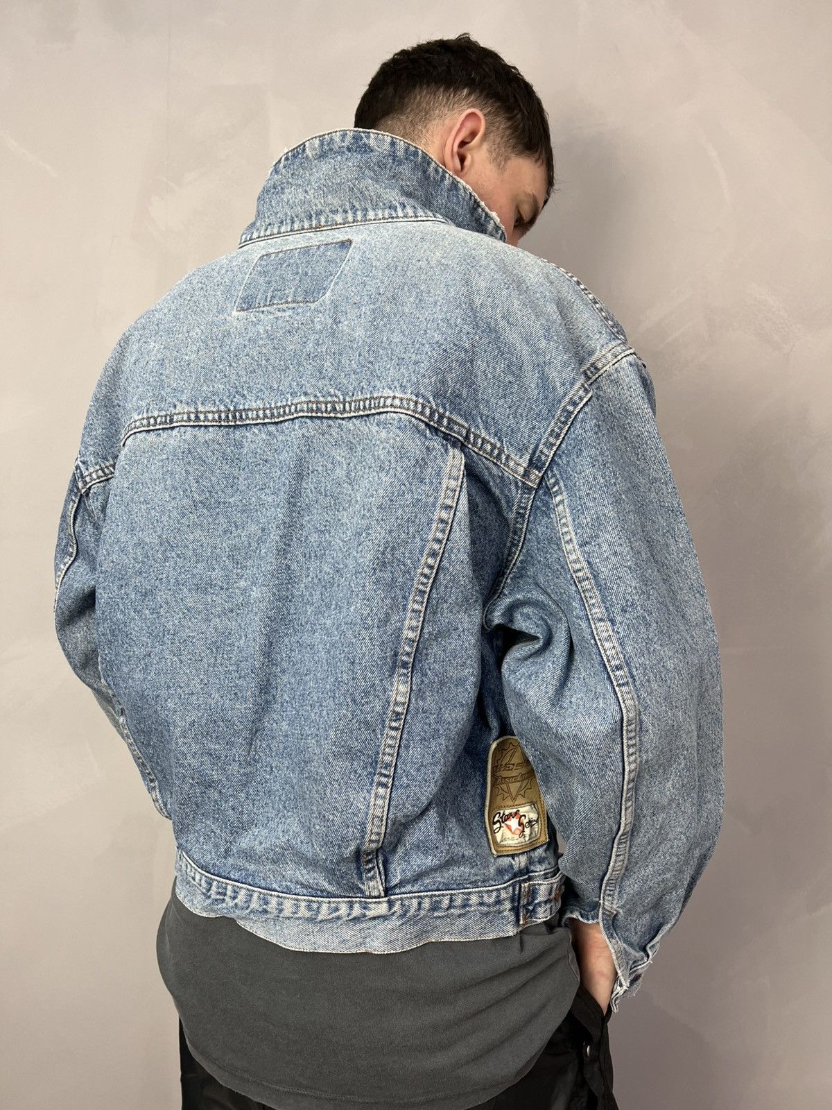 Diesel × Vintage Vintage Y2k 00s Archive Diesel Trucker Jacket Denim Jeans Size US M / EU 48-50 / 2 - 11 Thumbnail
