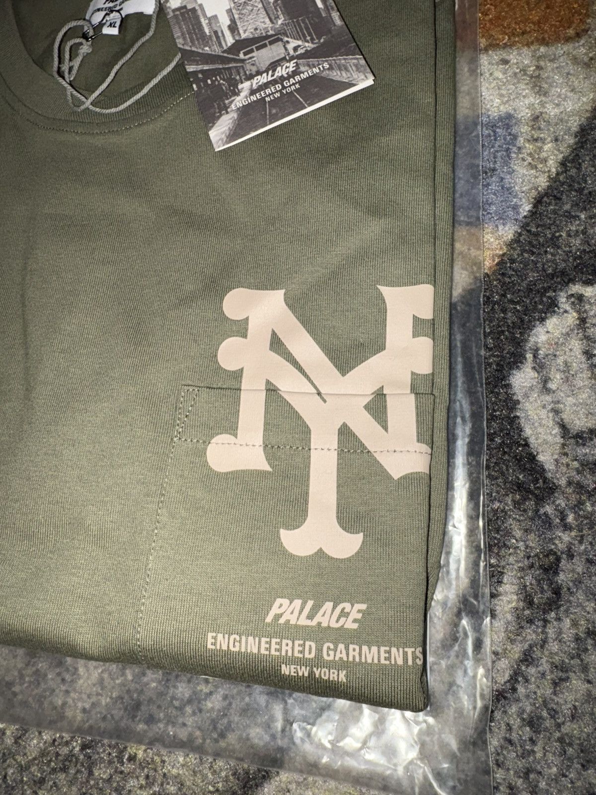 Engineered Garments × MLB × Palace Palace Engineered Garments New York Mets Long Sleeve T-Shirt Size US XL / EU 56 / 4 - 2 Thumbnail