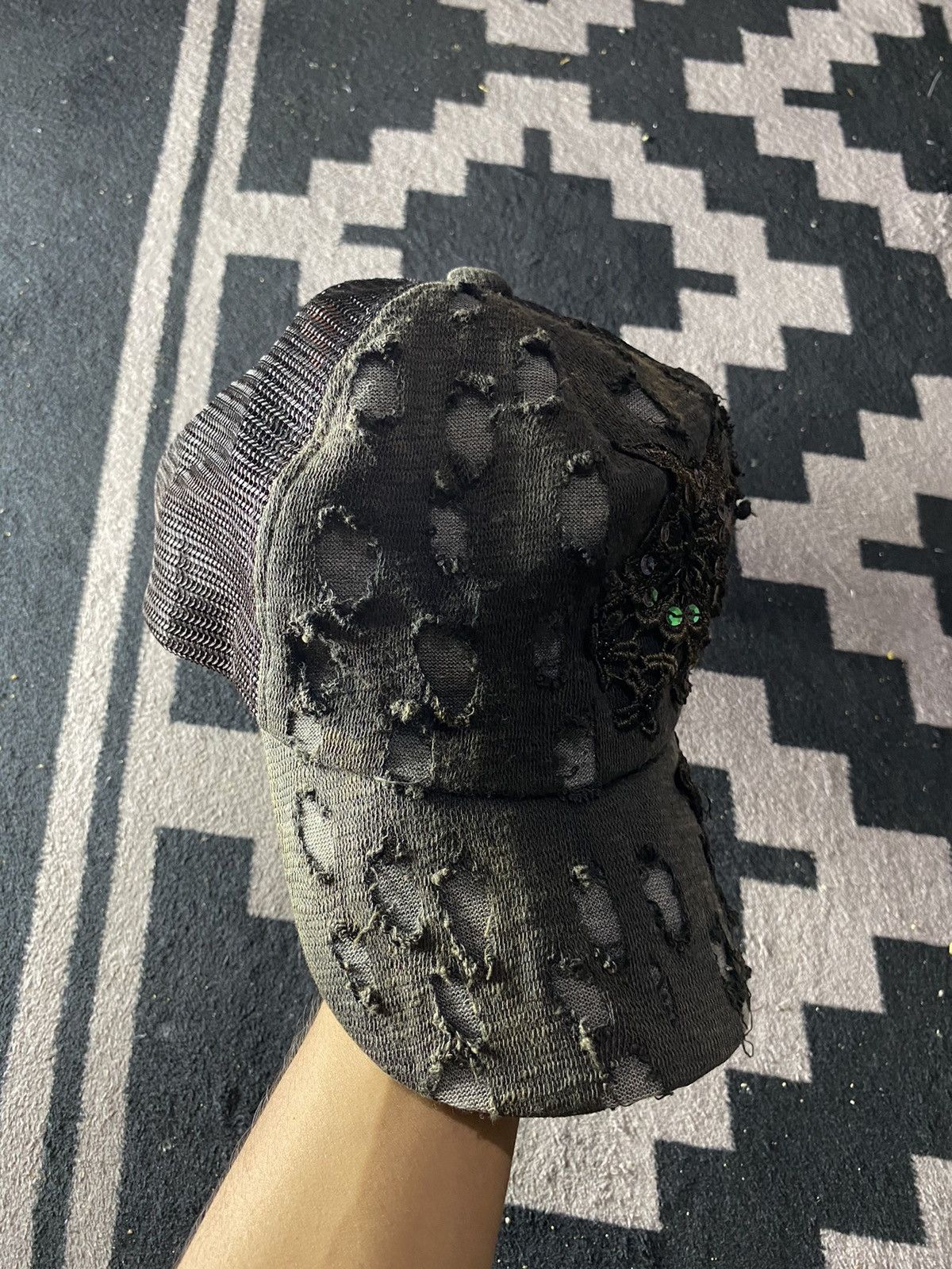 If Six Was Nine × Japanese Brand Vintage distressed cut out trucker hats Size ONE SIZE - 2 Thumbnail