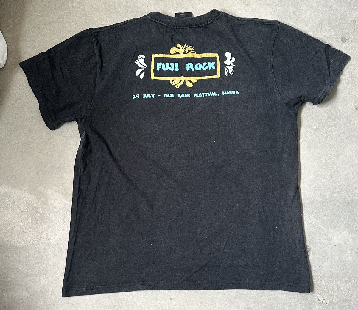Vintage VINTAGE OASIS FUJIROCK BAND TEE Size US L / EU 52-54 / 3 - 5 Thumbnail