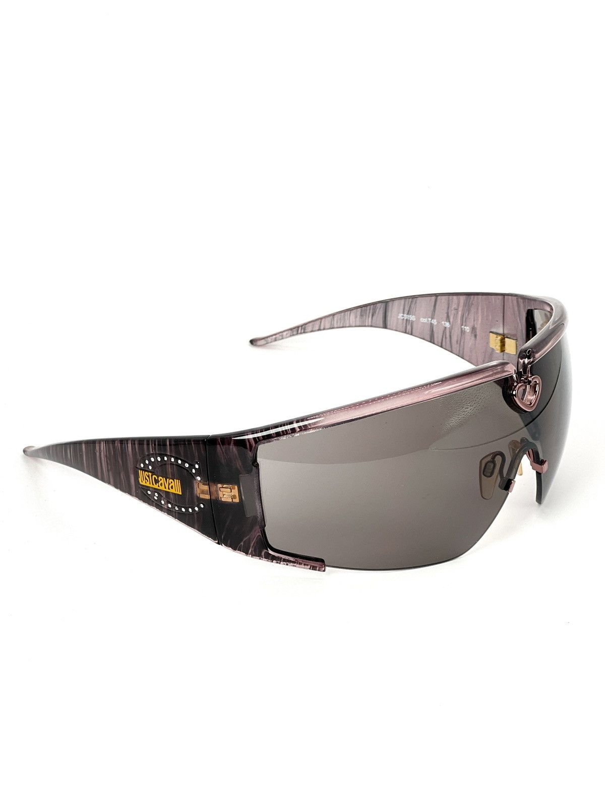 Just Cavalli Vintage Just Cavalli Sunglasses Rhinestones Oversized Mask Size ONE SIZE - 3 Thumbnail