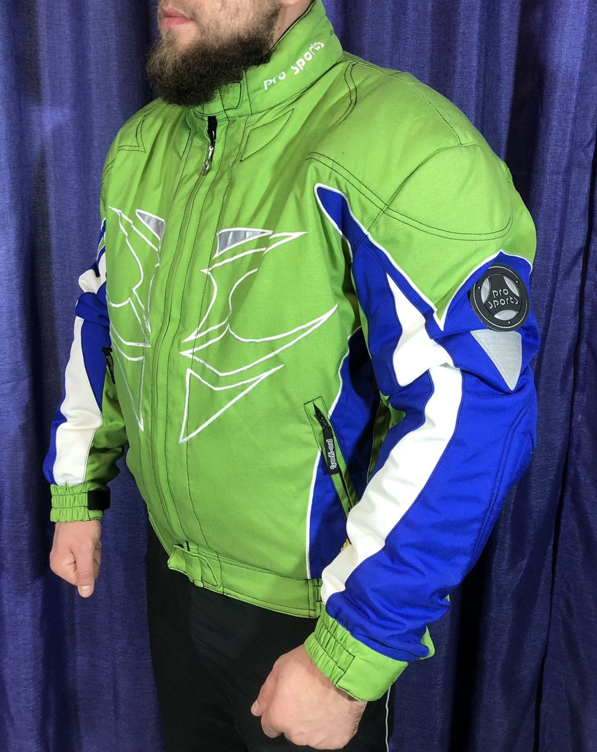 Ferrari × Honda × Yamaha Hain Gericke Motorcycle Racing Jacket Size US L / EU 52-54 / 3 - 2 Thumbnail