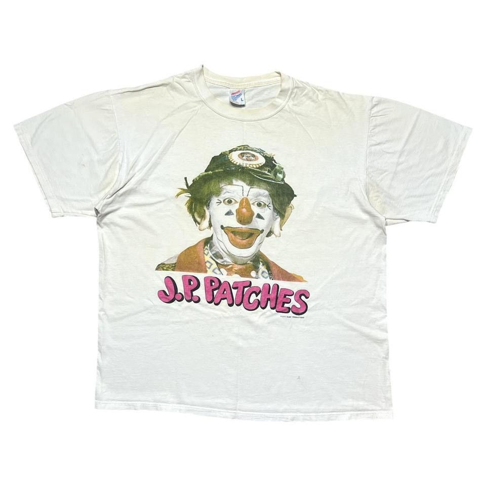 Vintage 90s j.p. patches clown tee Size US L / EU 52-54 / 3 - 1 Thumbnail