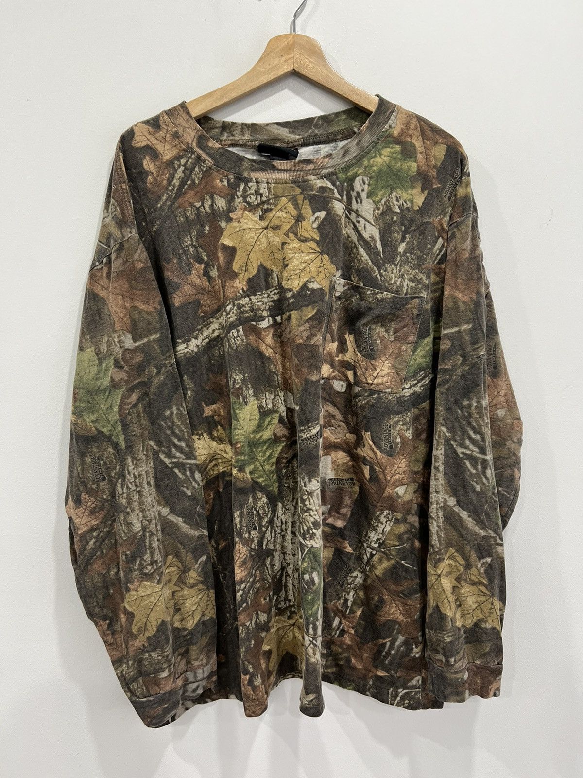 Japanese Brand Vintage Camo Mossy Oak Longsleeve Shirt real tree 3XL Size US XXL / EU 58 / 5 - 1 Thumbnail