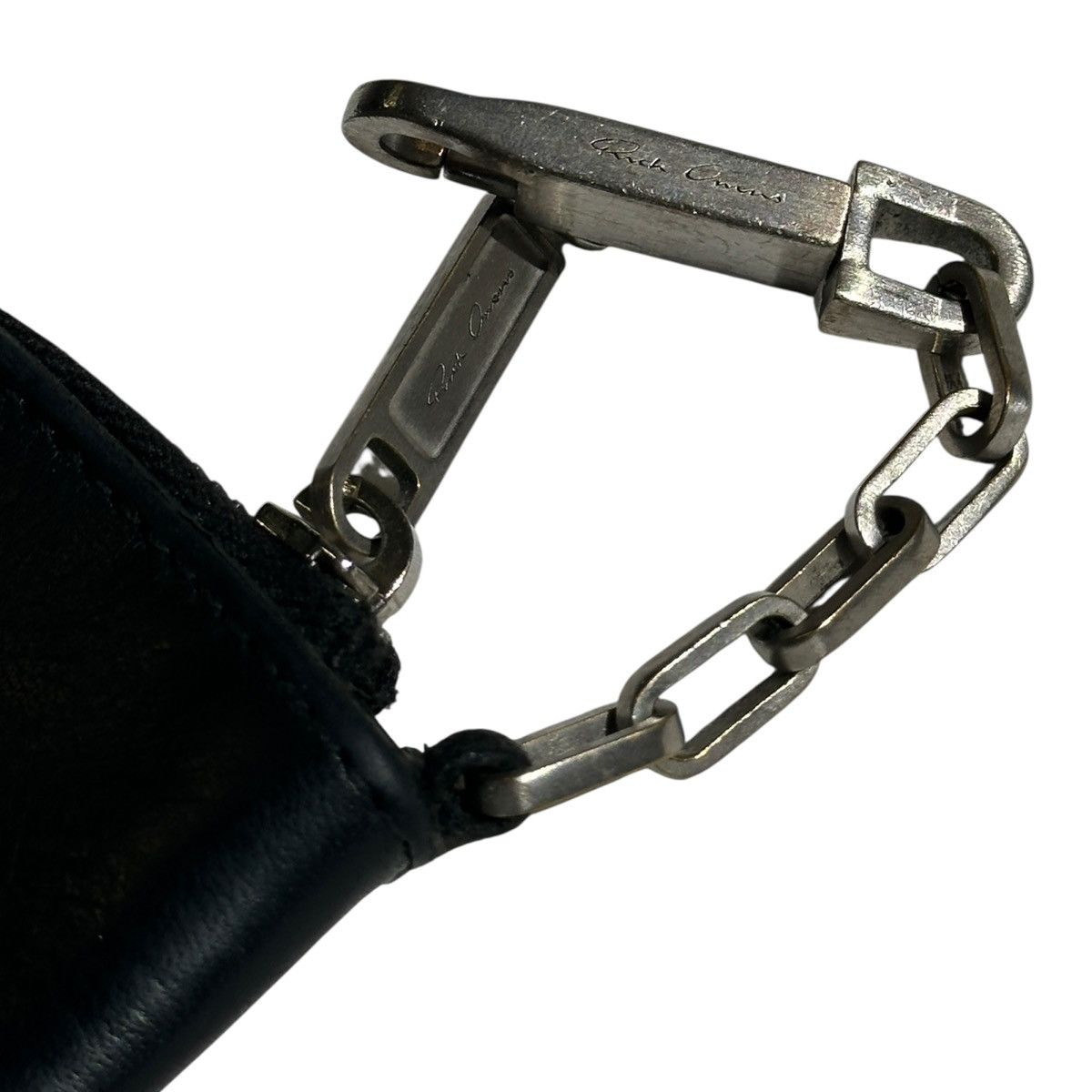 Rick Owens Leather “Cunt” card holder wallet Size ONE SIZE - 4 Thumbnail