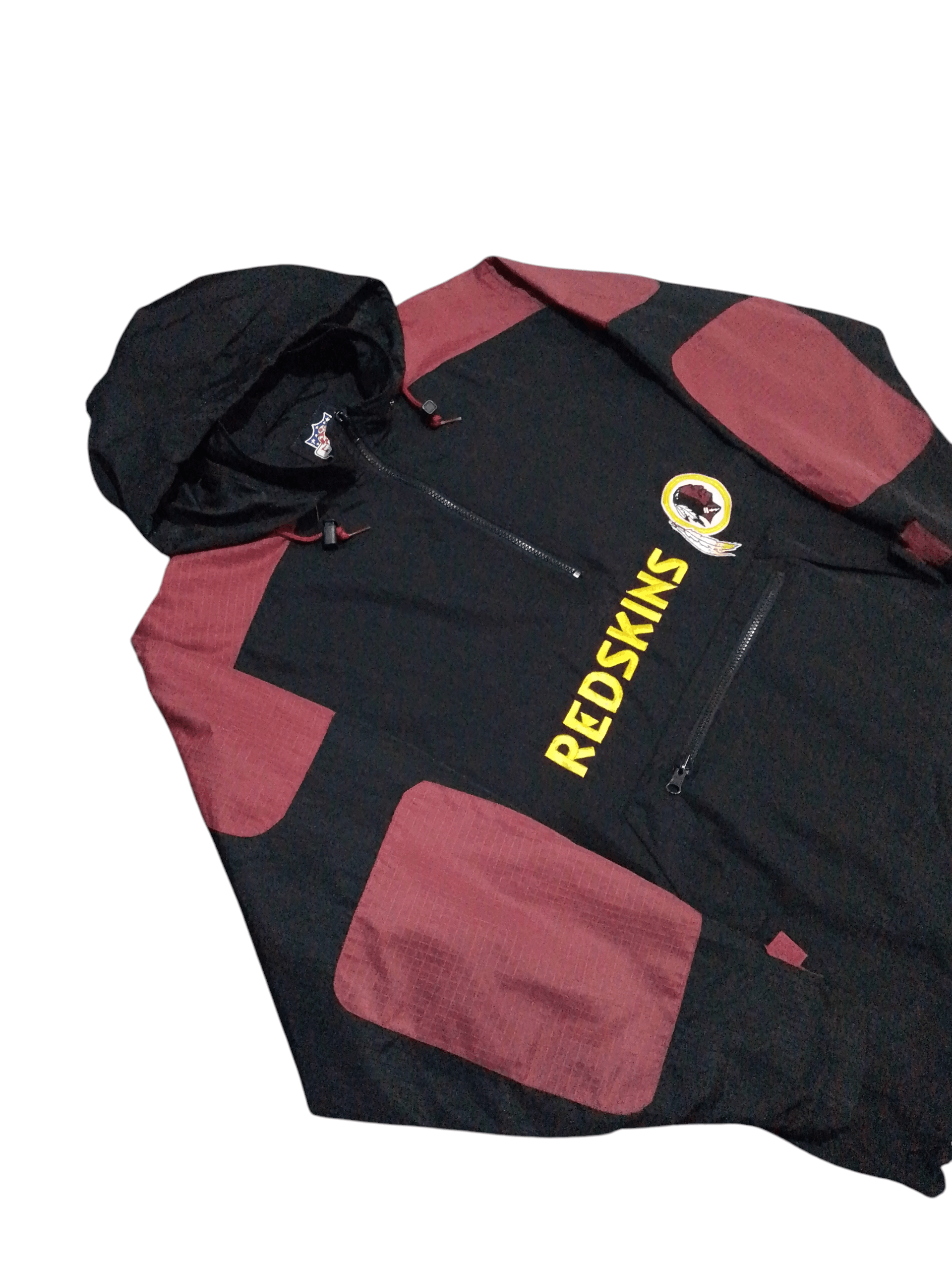 NFL NFL Game Day Washington Redskins Half-Zip Hooded Windbreaker Size US M / EU 48-50 / 2 - 5 Thumbnail