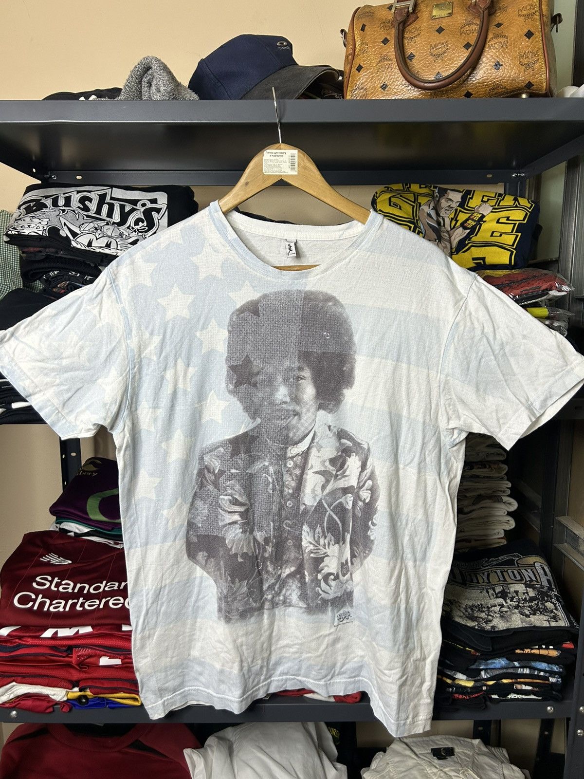 Vintage Jimi Hendrix Tee Body Dyes 1985