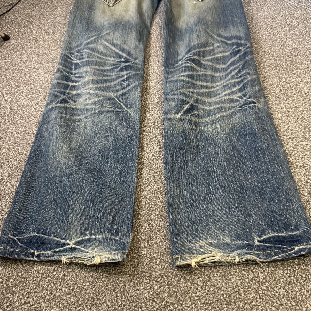 Affliction 🔥🇯🇵 Japanese Distressed Genoese Multi Pocket Denim Size US 34 / EU 50 - 12 Thumbnail