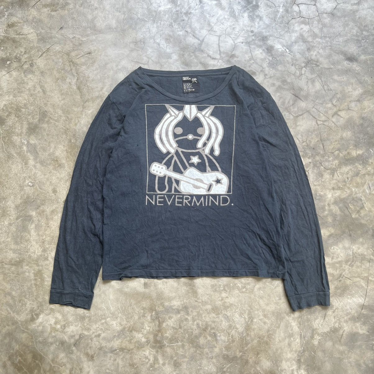 PPFM 2000s PPFM Kurt Cobain Nevermind Longsleeve Shirt Size US M / EU 48-50 / 2 - 1 Thumbnail