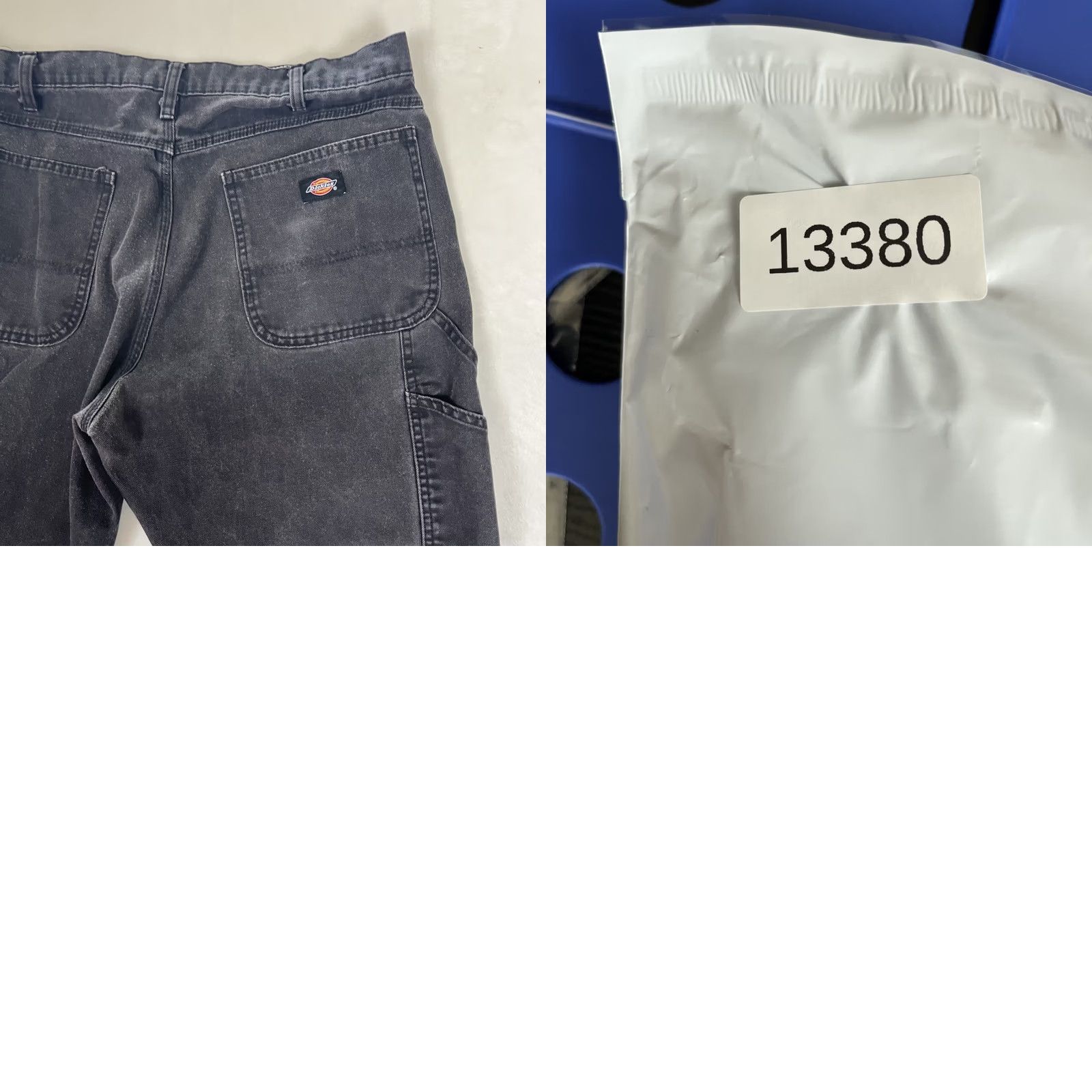 Dickies Dickies Carpenter Pants Mens 38x32 Black Y2K Workwear Utility Sun Faded Size US 38 / EU 54 - 8 Thumbnail