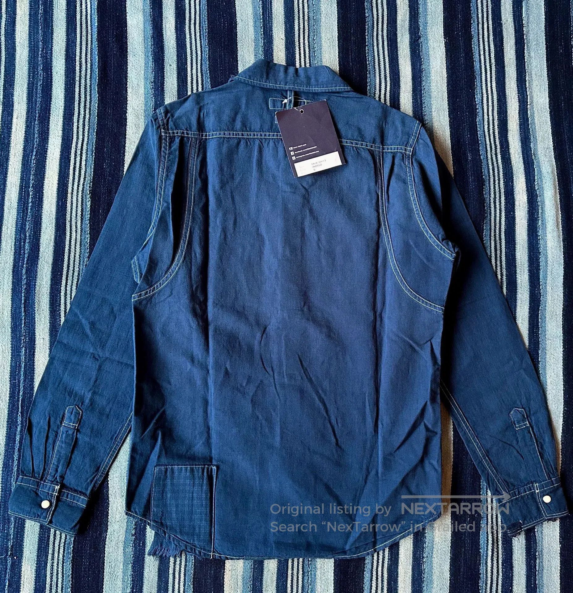 FDMTL FDMTL Patchwork Denim Shirt YR Wash. Size US S / EU 44-46 / 1 - 2 Thumbnail