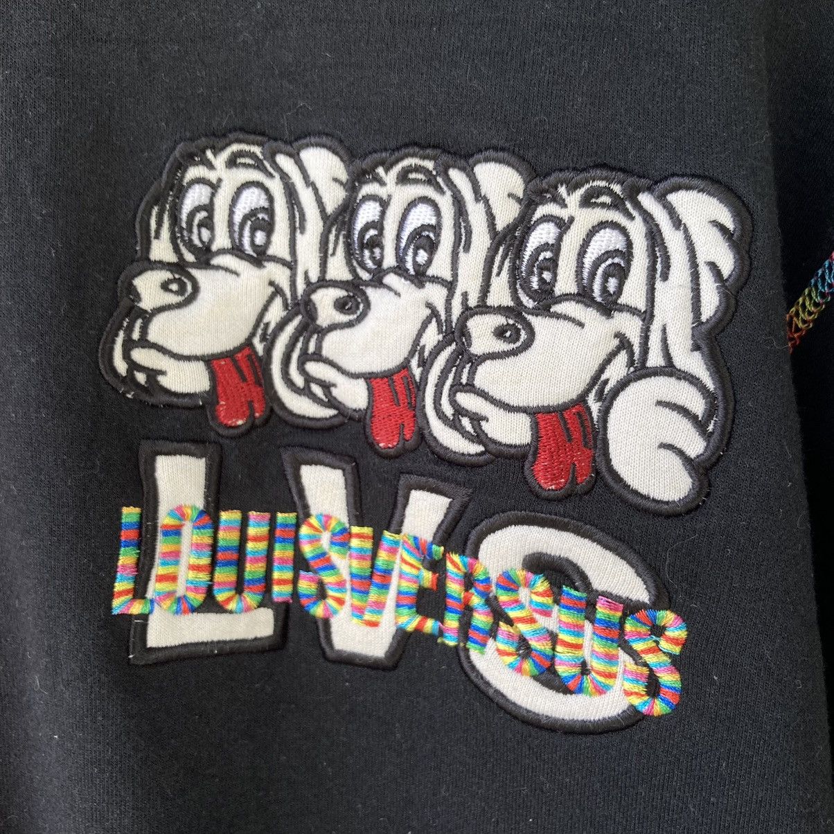 Vintage Vintage Louis Versus Black Sweatshirt Size US L / EU 52-54 / 3 - 6 Thumbnail