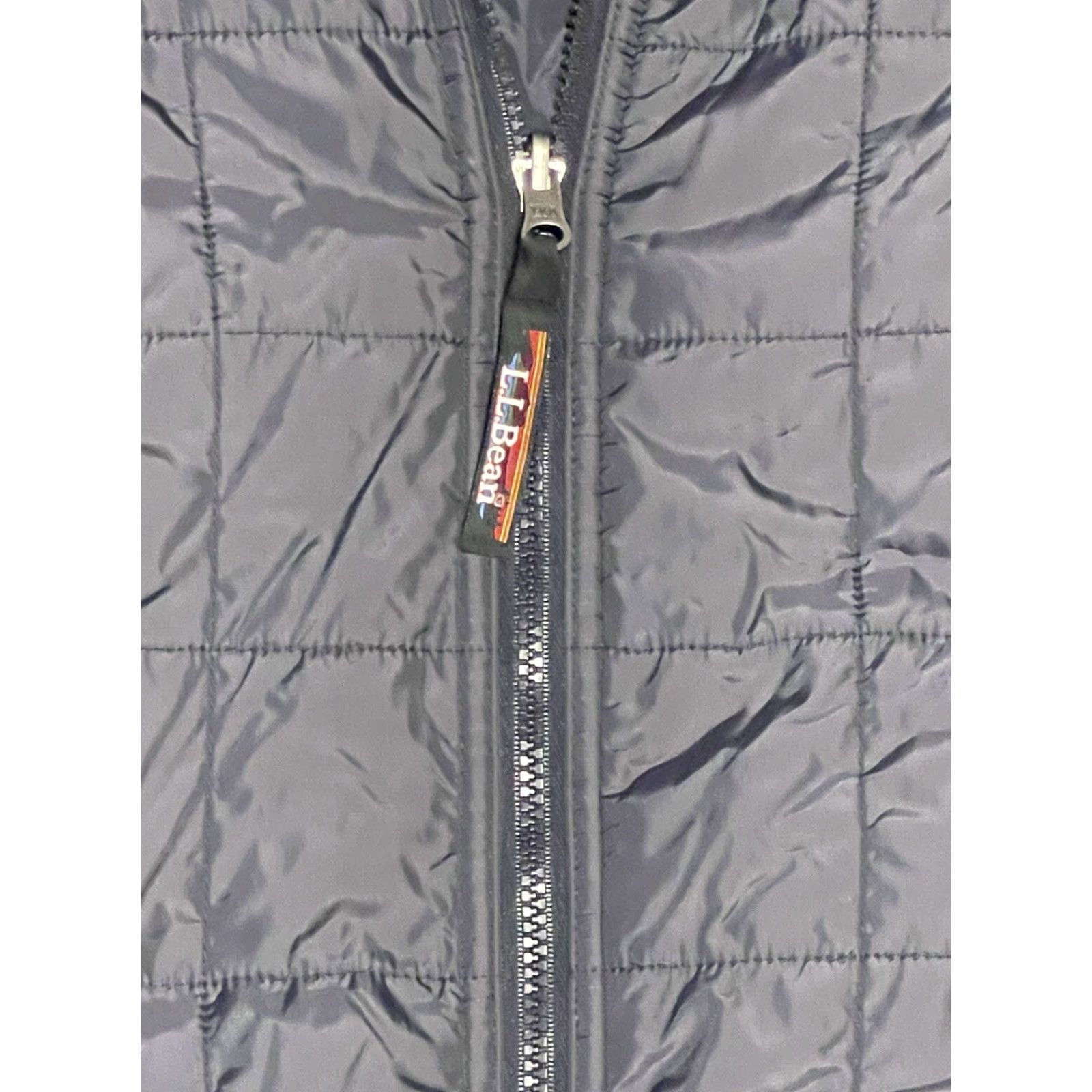 Vintage LL Bean Womens THINSULATE Jacket Charcoal Gray Size Large Size L / US 10 / IT 46 - 2 Thumbnail
