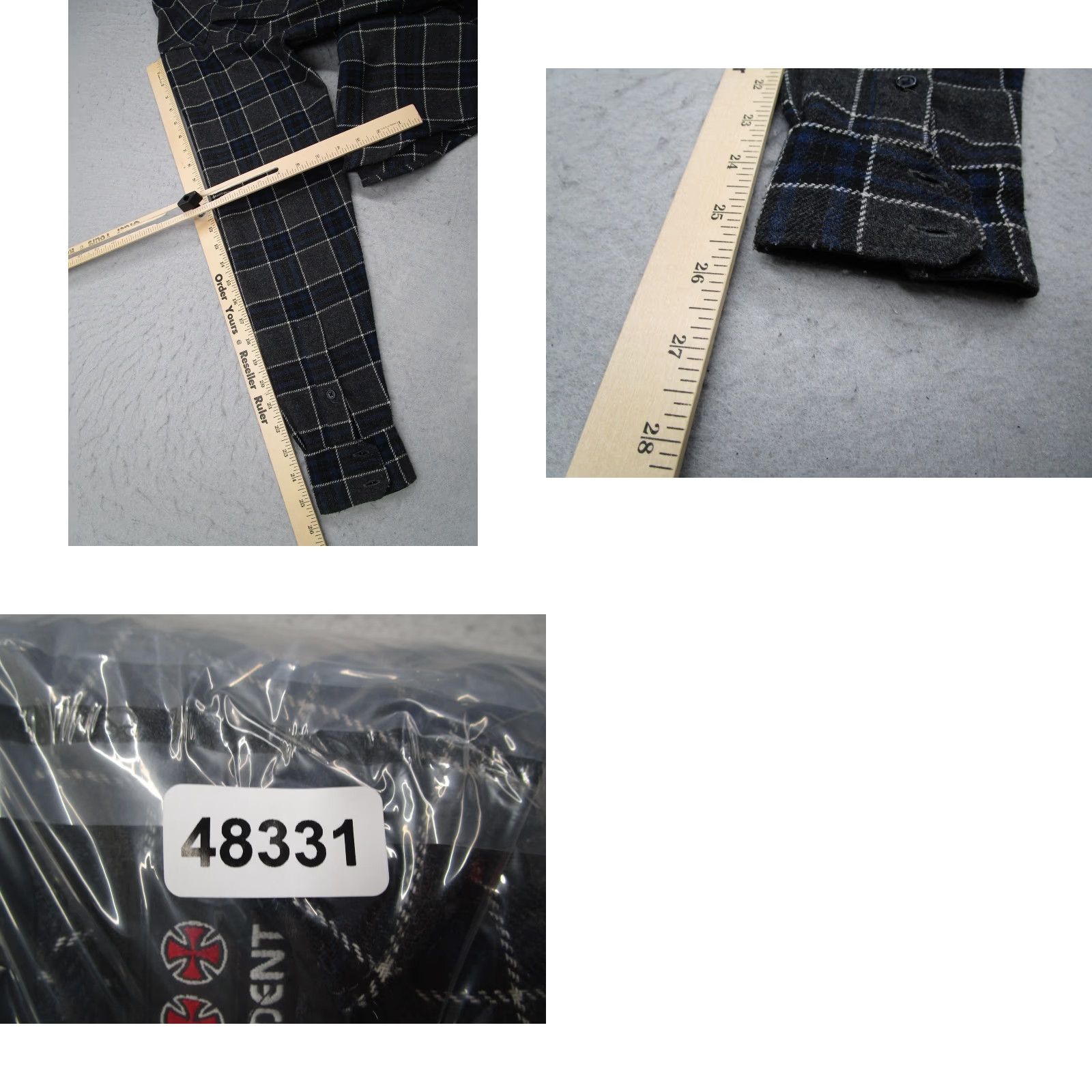 Vintage **Gray Plaid Flannel Shirt Mens Small Button Up Workwear** User: Gray Plaid Flannel Shirt Mens Small Button Up Workwear Size US S / EU 44-46 / 1 - 8 Thumbnail