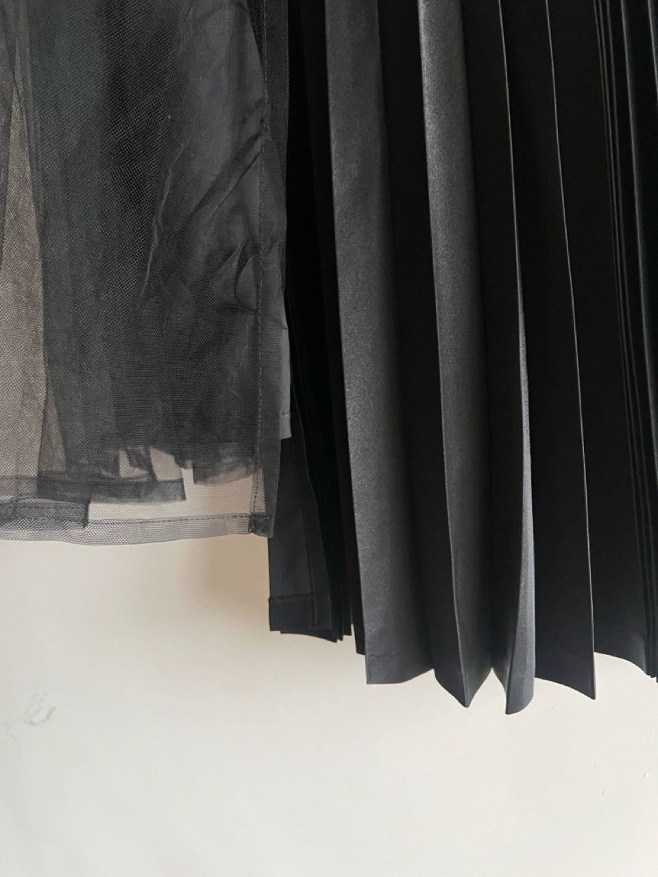 Comme des Garcons Comme des Garçons Noir Kei Ninomiya Sheer Tulle Pleat Skirt Size 25" / US 0 / IT 36 - 8 Thumbnail