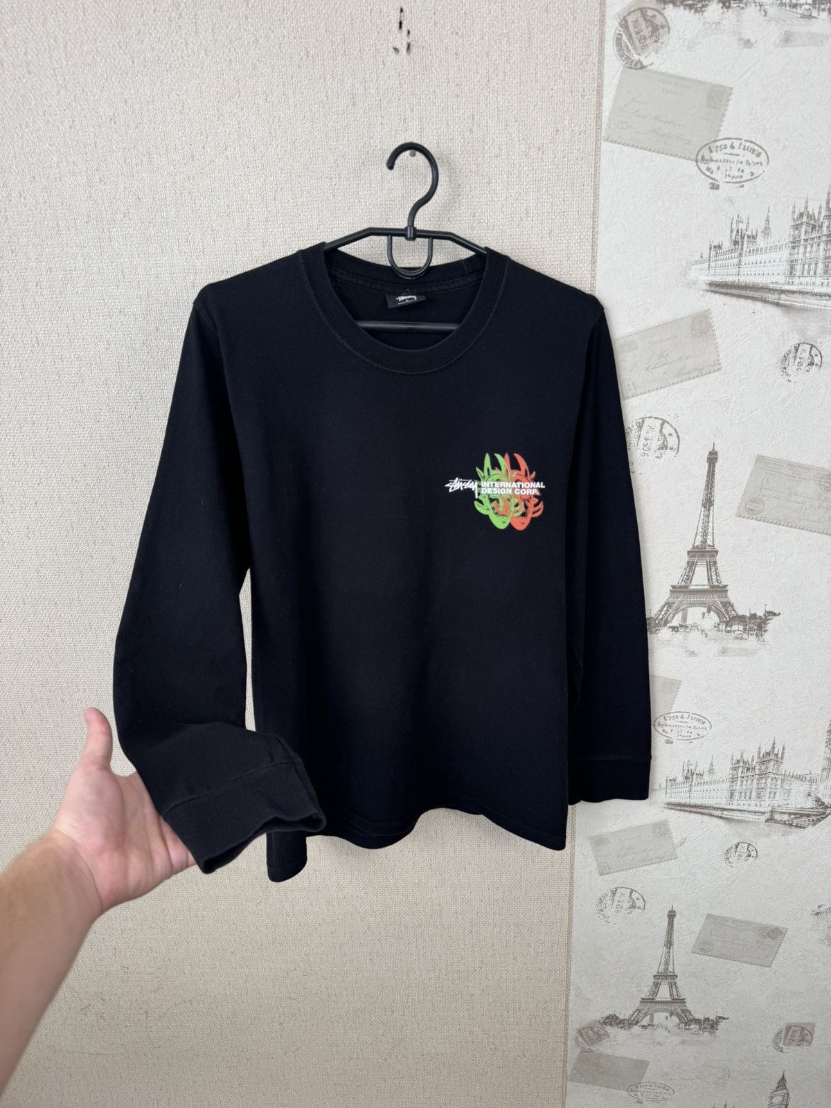 Stussy Stussy Long sleeve Great Future Streetwear Graphic Print S Size US S / EU 44-46 / 1 - 2 Thumbnail