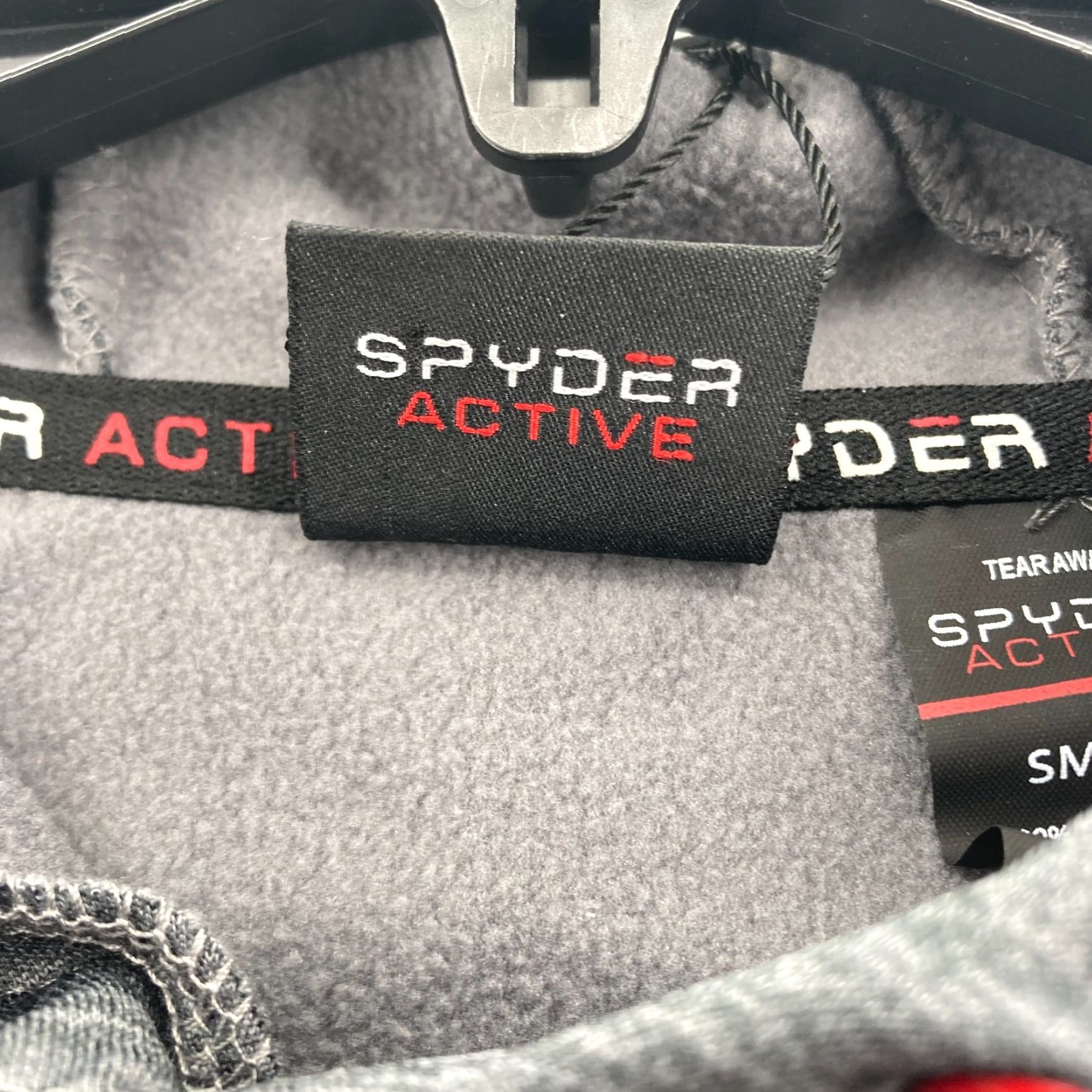Spyder Spyder Active ProWEB Pullover Hoodie Mens Small Dark Gray Stretch Quick Dry NWT Size US S / EU 44-46 / 1 - 5 Thumbnail