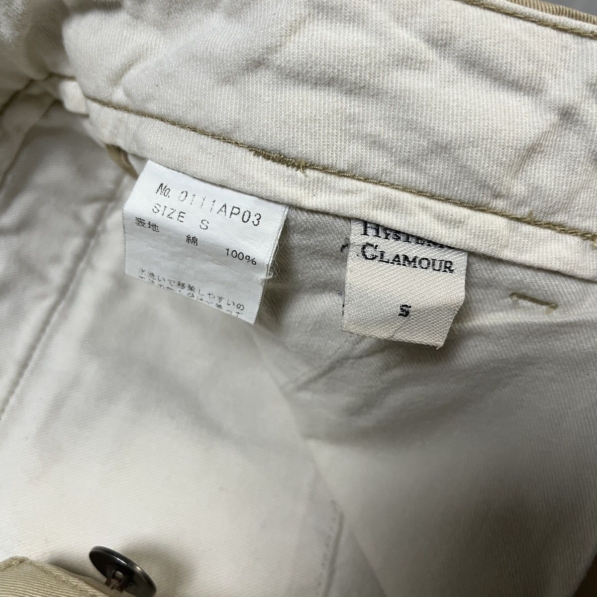 Hysteric Glamour Hysteric Glamour - Search And Destroy Disstresed Chino Size US 30 / EU 46 - 6 Thumbnail