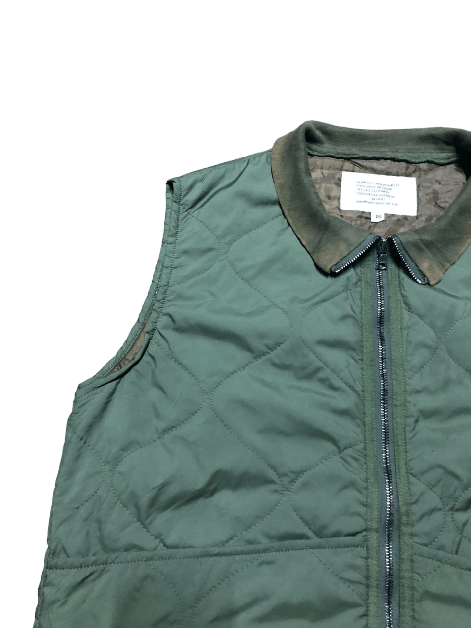 Alpha Industries Vintage Alpha Vest Jacket Riri Zipper Sunfaded Size US M / EU 48-50 / 2 - 7 Thumbnail