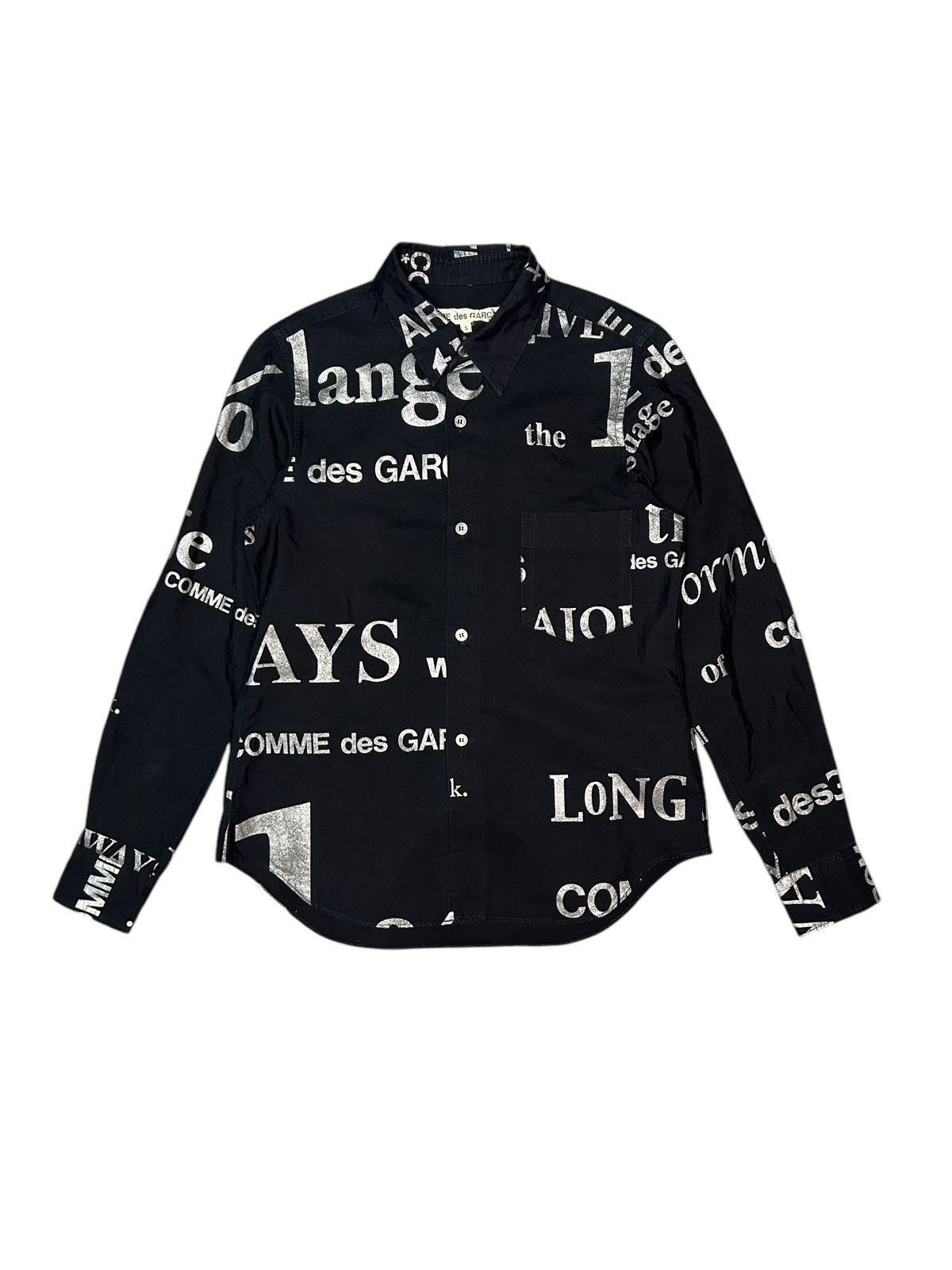 Comme des Garcons F/W 03 Graphic Button Up Size S / US 4 / IT 40 - 1 Thumbnail