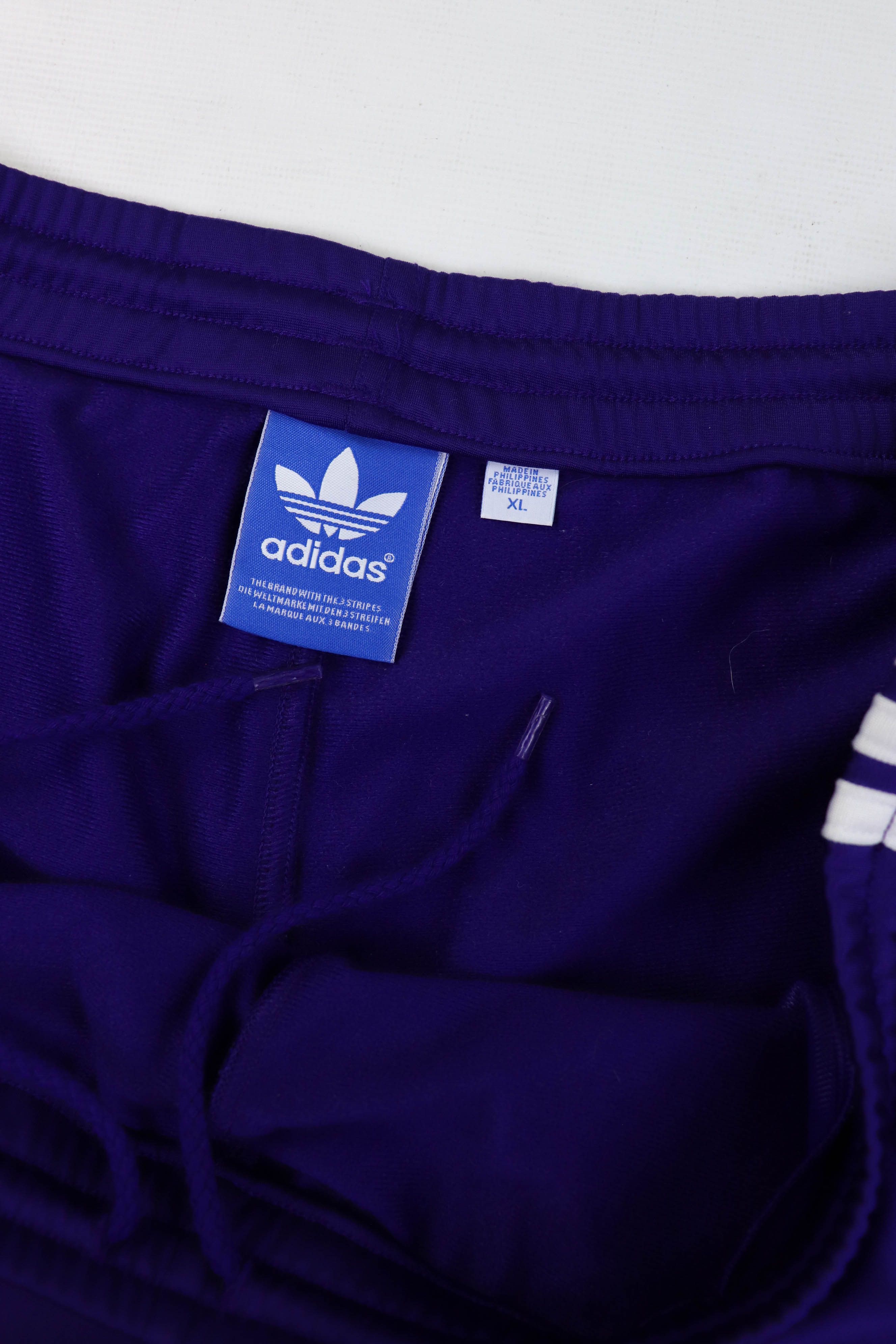 Adidas Adidas 2011 Vintage Three Stripes Purple Track Pants Size US 36 / EU 52 - 8 Thumbnail