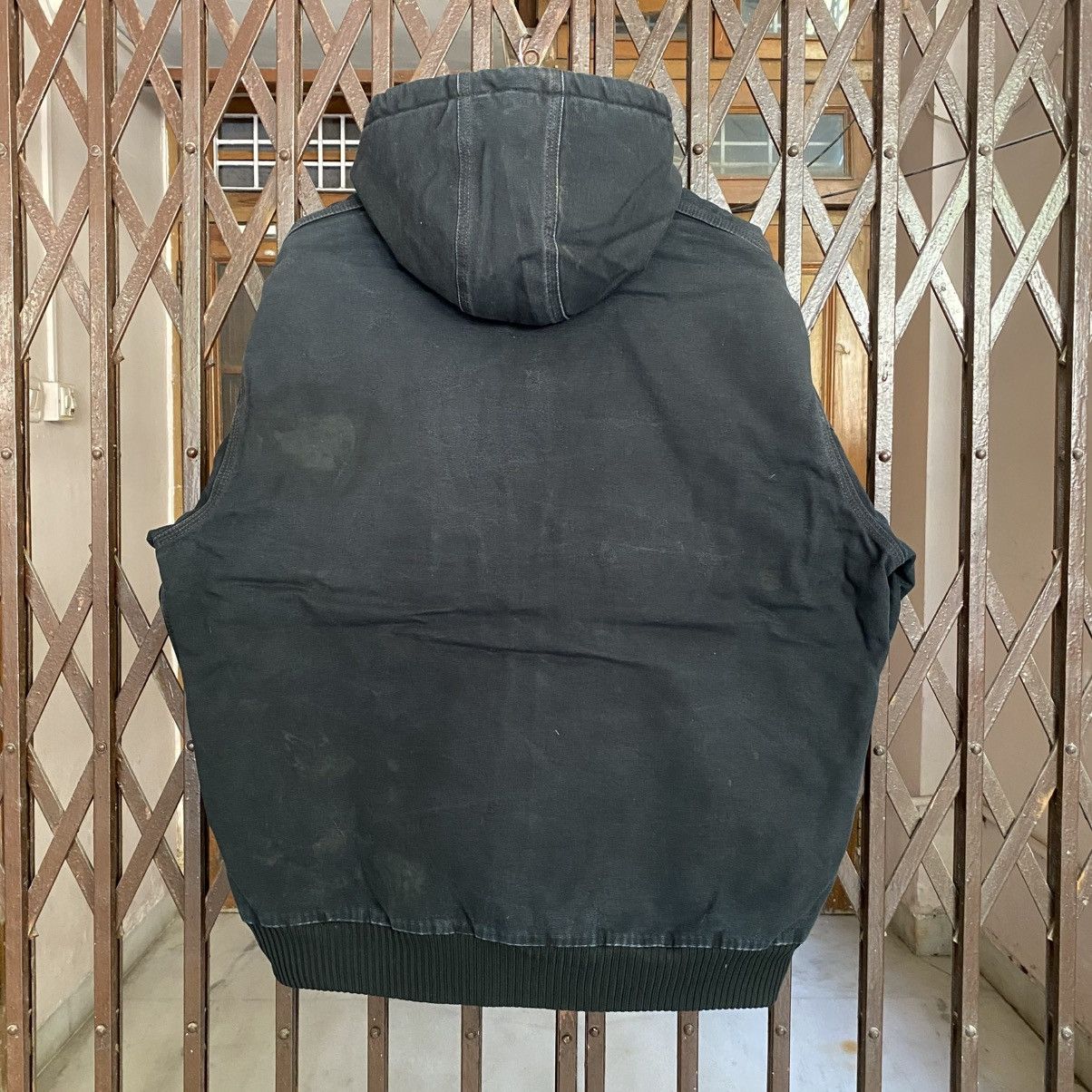 Carhartt Vintage Carhartt Black Active Hooded Jacket Size US XL / EU 56 / 4 - 3 Thumbnail