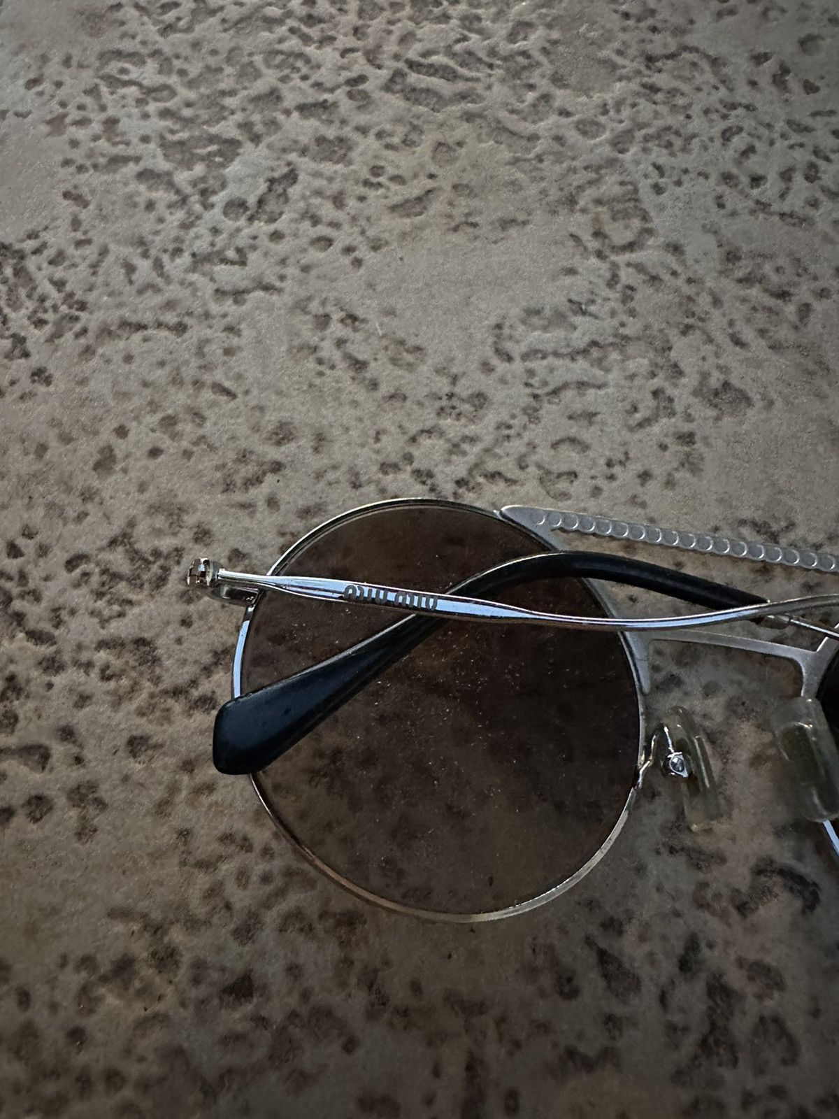 Miu Miu Miu Miu Sunglasses SMU 529 Size ONE SIZE - 8 Thumbnail