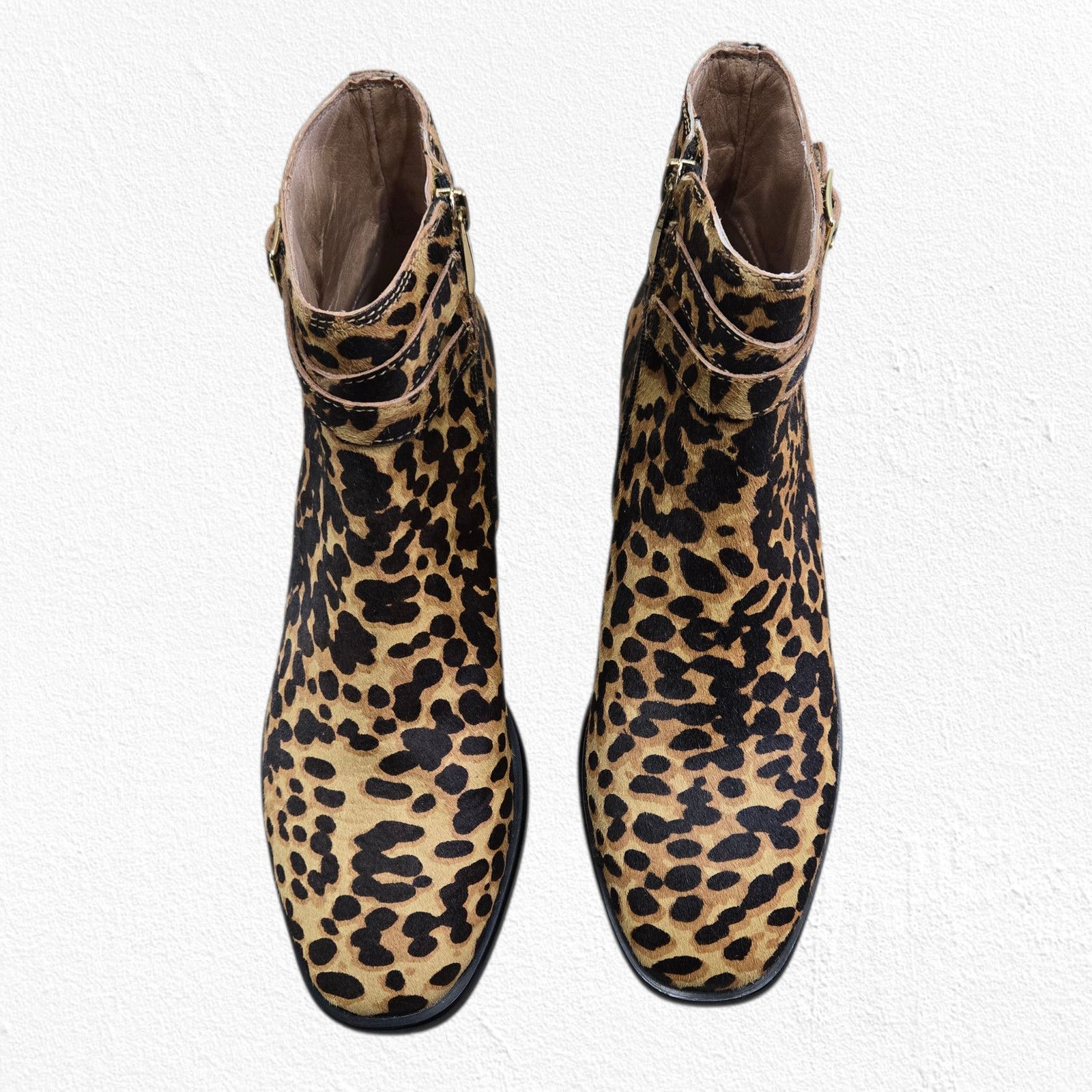 J. Jill J Jill Leopard Haircalf Ankle Boots Size 8 Size US 8 / IT 38 - 3 Thumbnail