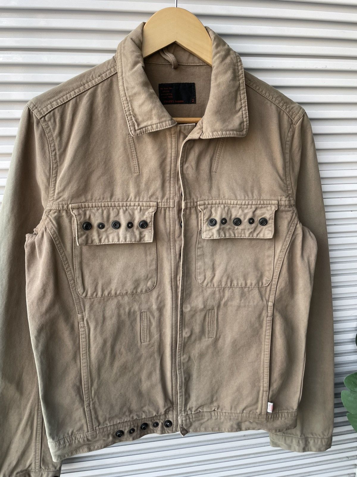 If Six Was Nine × Japanese Brand 291295 Homme Button Studed Denim Jackets Size US S / EU 44-46 / 1 - 3 Thumbnail