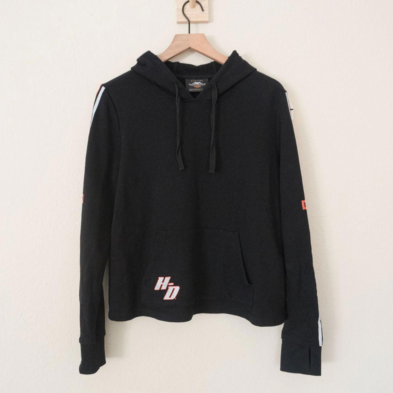 Harley Davidson Harley Davidson Hoodie Women's Black Orange Size M / US 6-8 / IT 42-44 - 1 Thumbnail