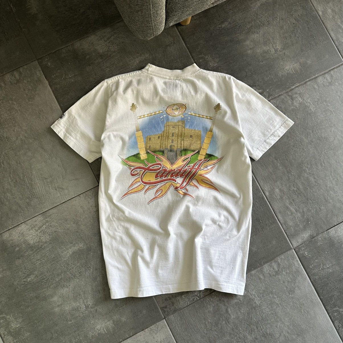 Hard Rock Cafe × Vintage Vintage Hard Rock Cafe Cardiff T-shirts Big Logo 90s Y2K Size US S / EU 44-46 / 1 - 1 Thumbnail