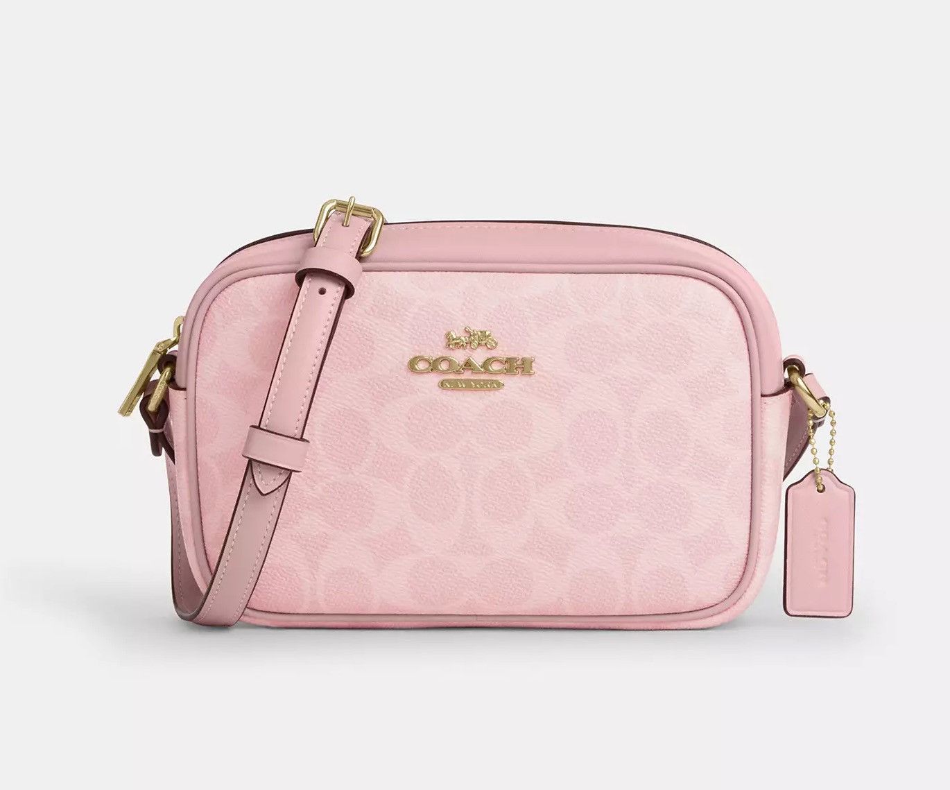 Coach NWT Coach Mini Jamie Camera Bag In Signature Canvas CY752 Size ONE SIZE - 7 Thumbnail