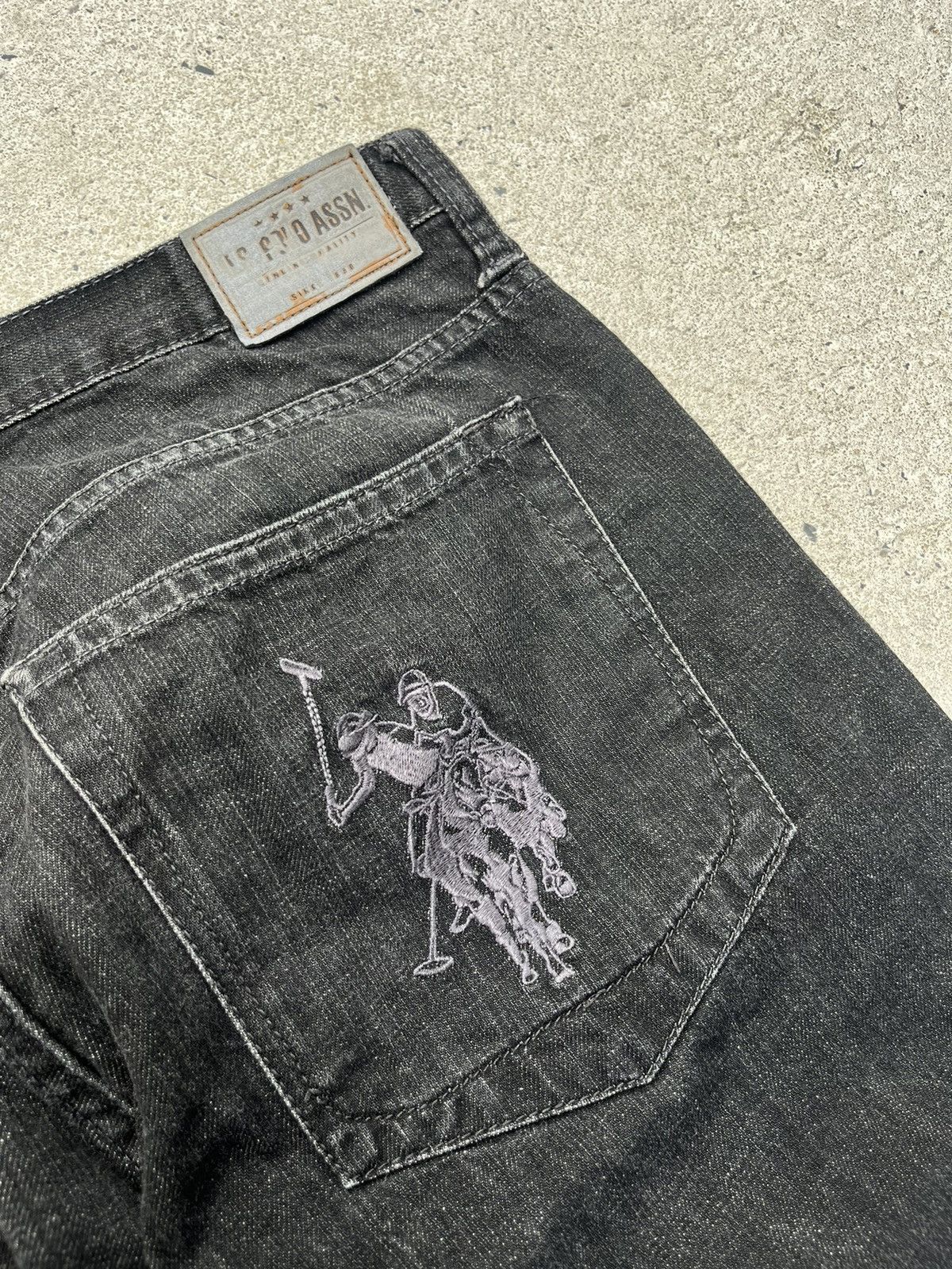 JNCO × U.S. Polo Assn. × Vintage Crazy Vintage 00’s U.S. Polo Assn. Baggy Jeans Size US 34 / EU 50 - 11 Thumbnail