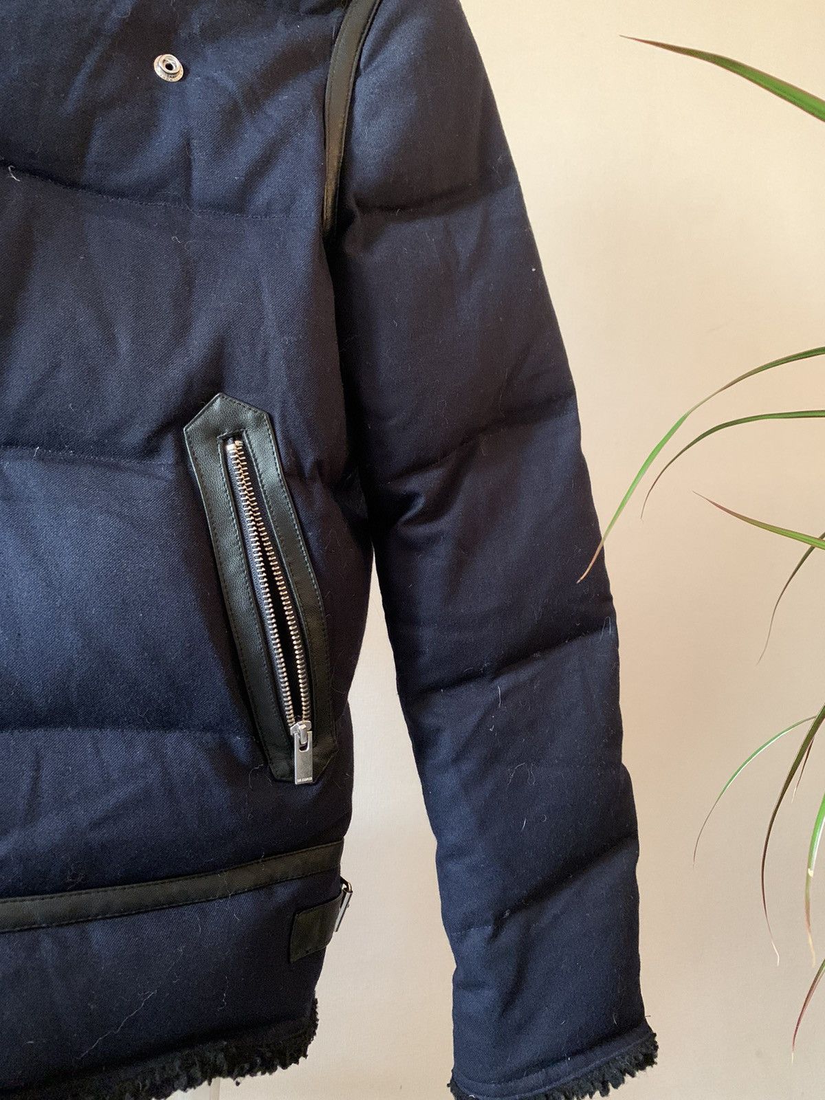 The Kooples The Kooples Lambskin Wool Down Asymmetric Jacket helmut lang Size US S / EU 44-46 / 1 - 5 Thumbnail