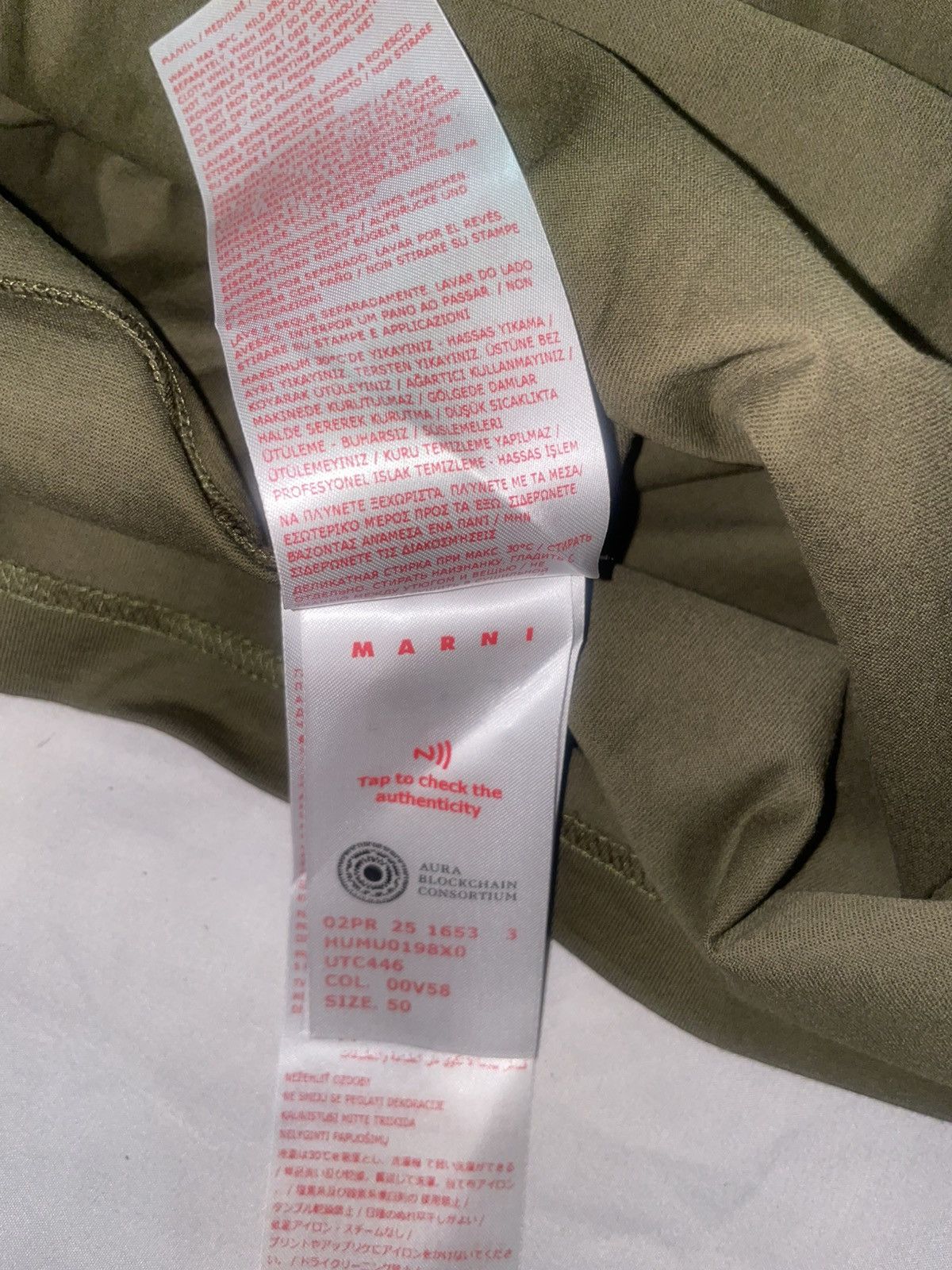 Marni Marni logo crewneck t shirt Size US M / EU 48-50 / 2 - 5 Thumbnail