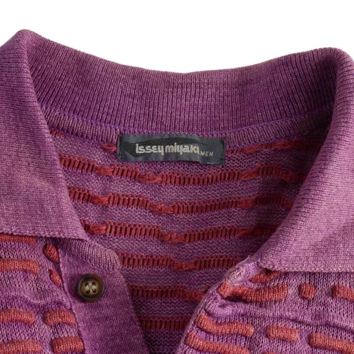 Issey Miyake ISSEY MIYAKE MEN 1980s Cotton-Linen Knit Top Size US M / EU 48-50 / 2 - 6 Thumbnail