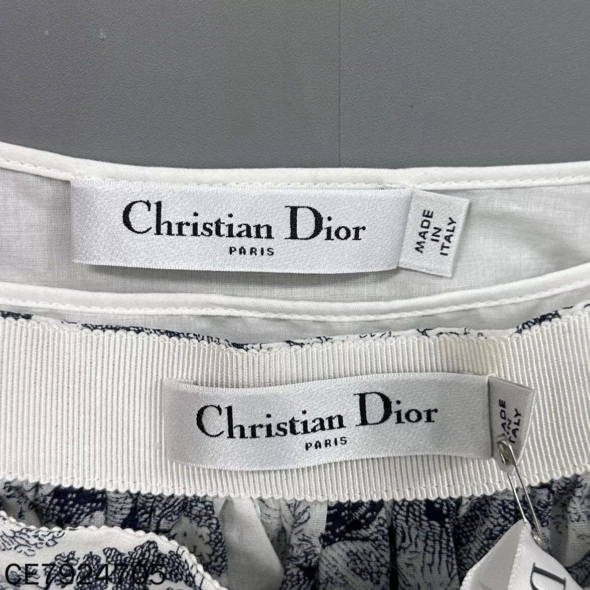 Dior Dior Zoo Print Logo Double-Layer Long Skirt NWT 34 Size XS / US 0-2 / IT 36-38 - 5 Thumbnail